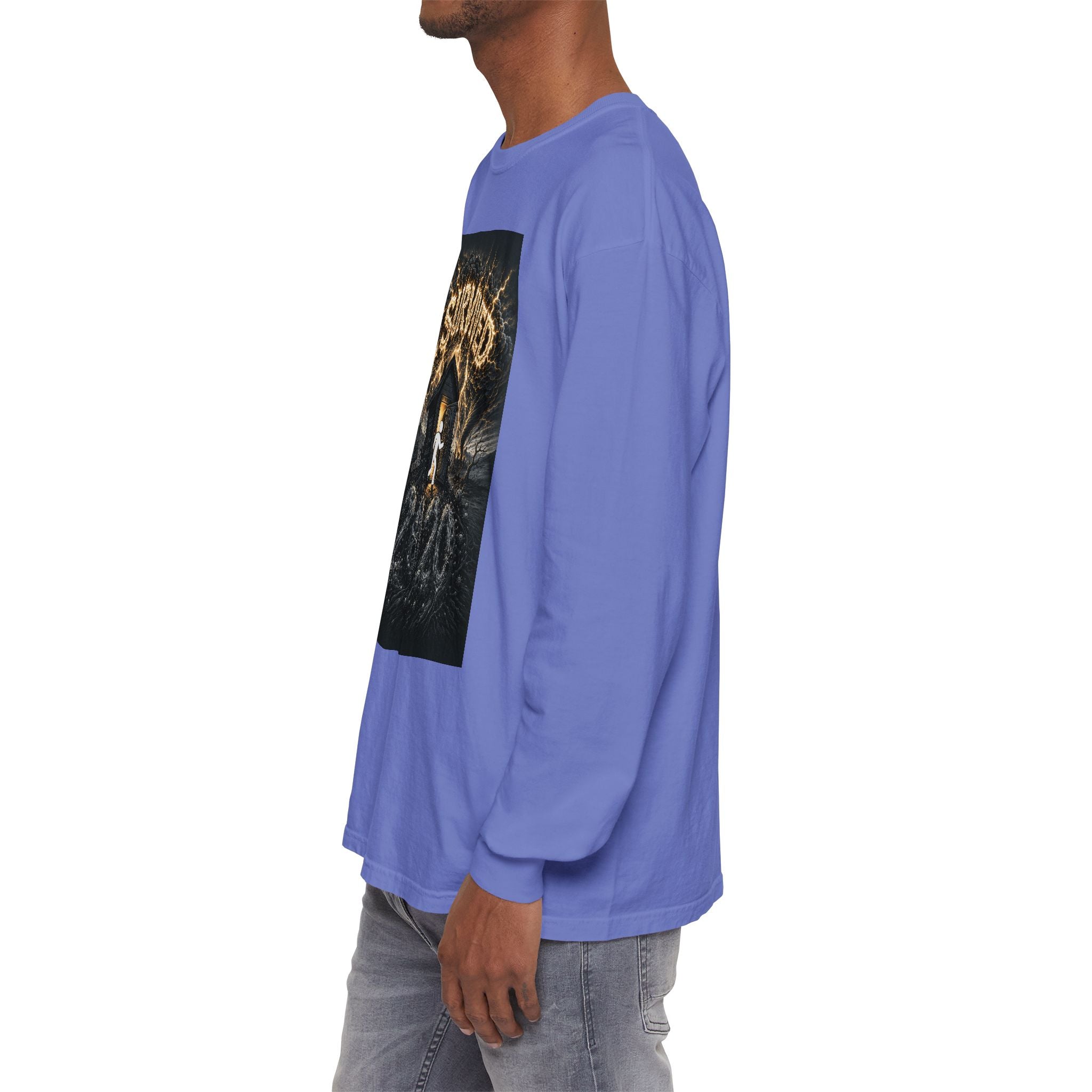 I Survived 2020 — Original PILOT Design Unisex Garment-Dyed Long Sleeve Tee