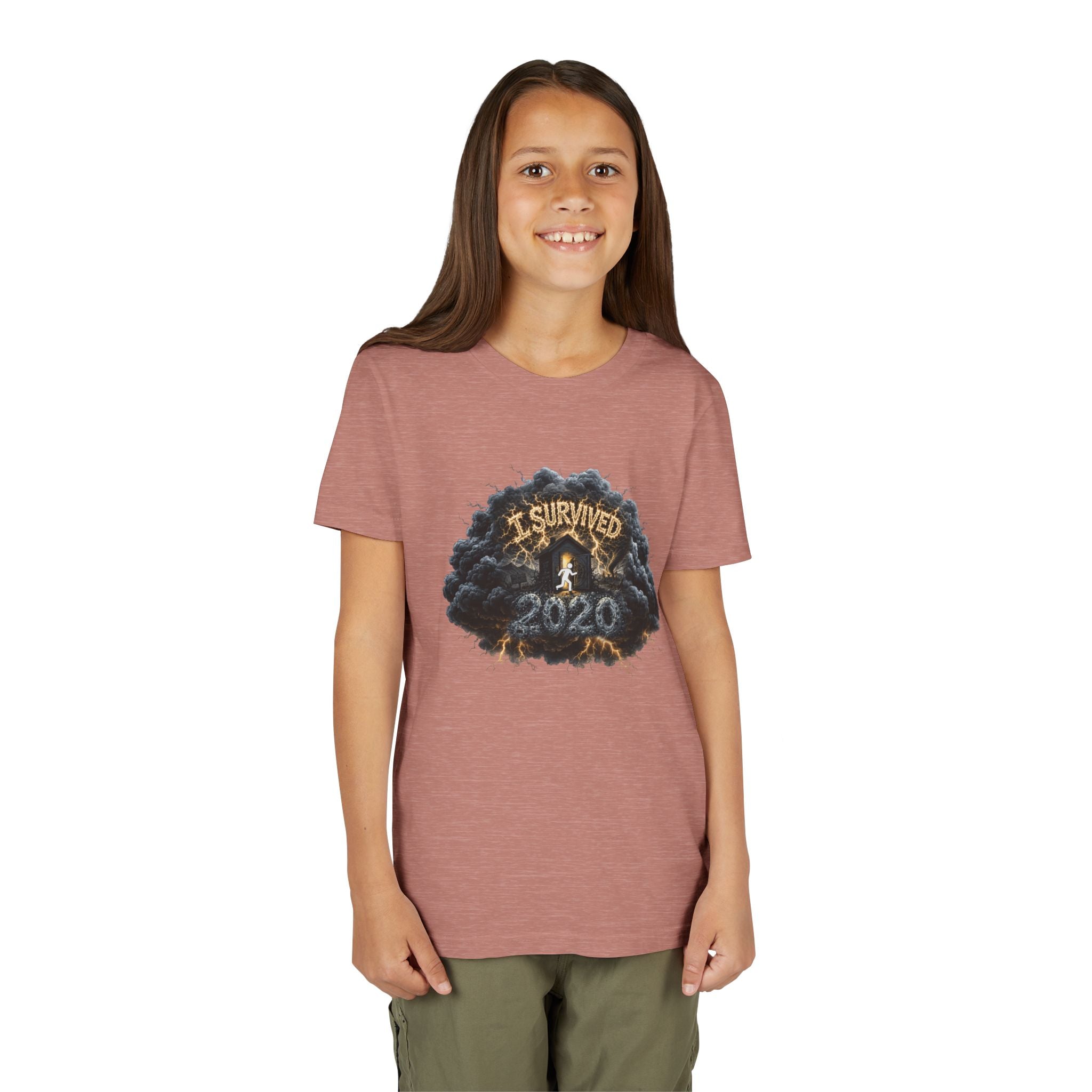 I Survived 2020 — Director's Cut Original Design Teaser Tee | Season 1 Premiere Drop Youth Short Sleeve Tee