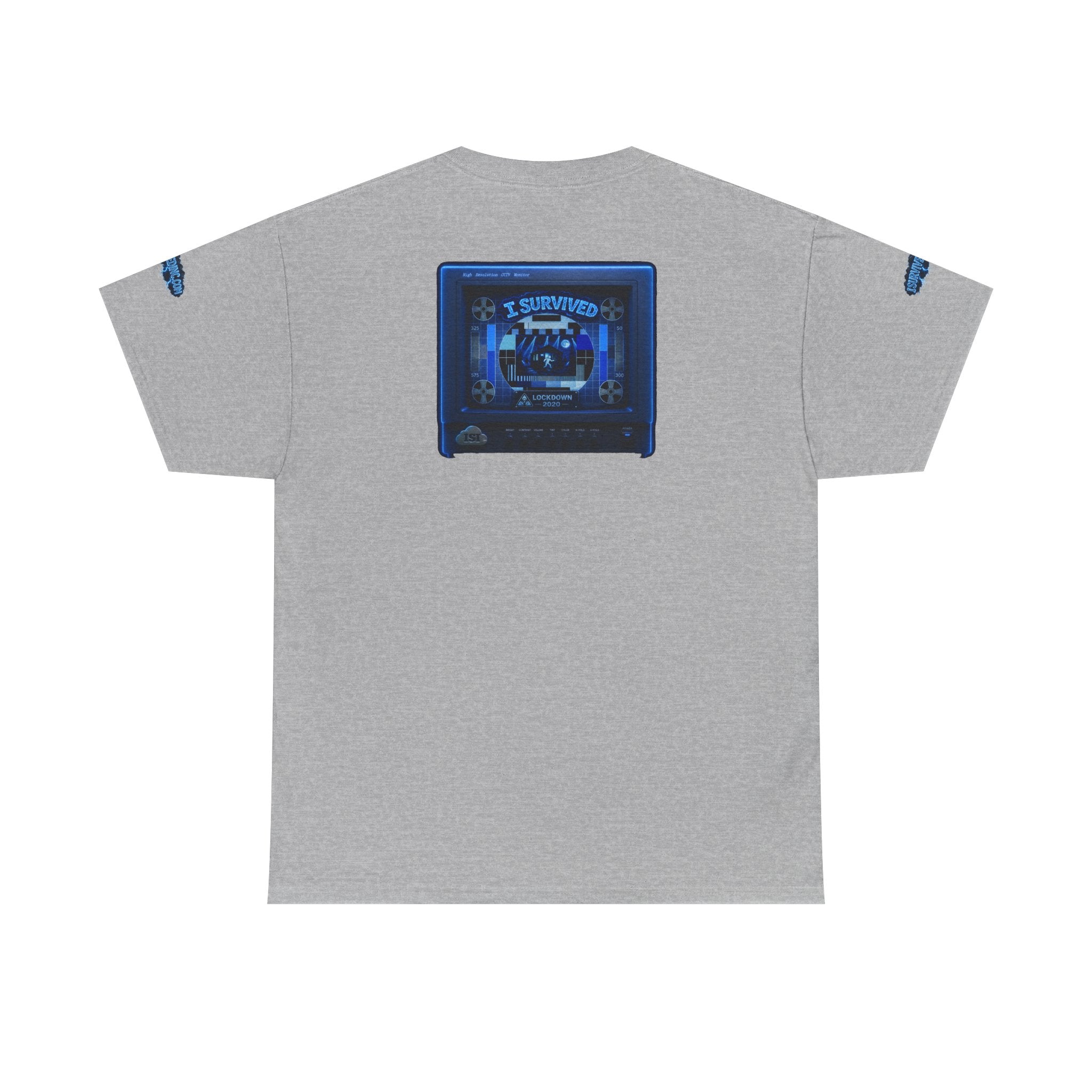 I Survived 2020 — "Please Stand By" Test Pattern Tee Lockdown Special Edition Summer Exclusive Unisex Heavy Cotton Tee
