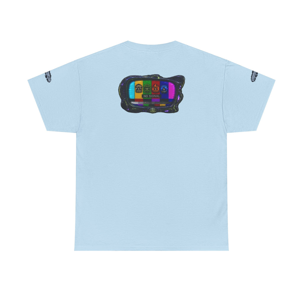 I Survived 2020 — "No Signal" Test Pattern Tee Alien Broadcast Finale Special Edition Summer Premiere Unisex Heavy Cotton Tee