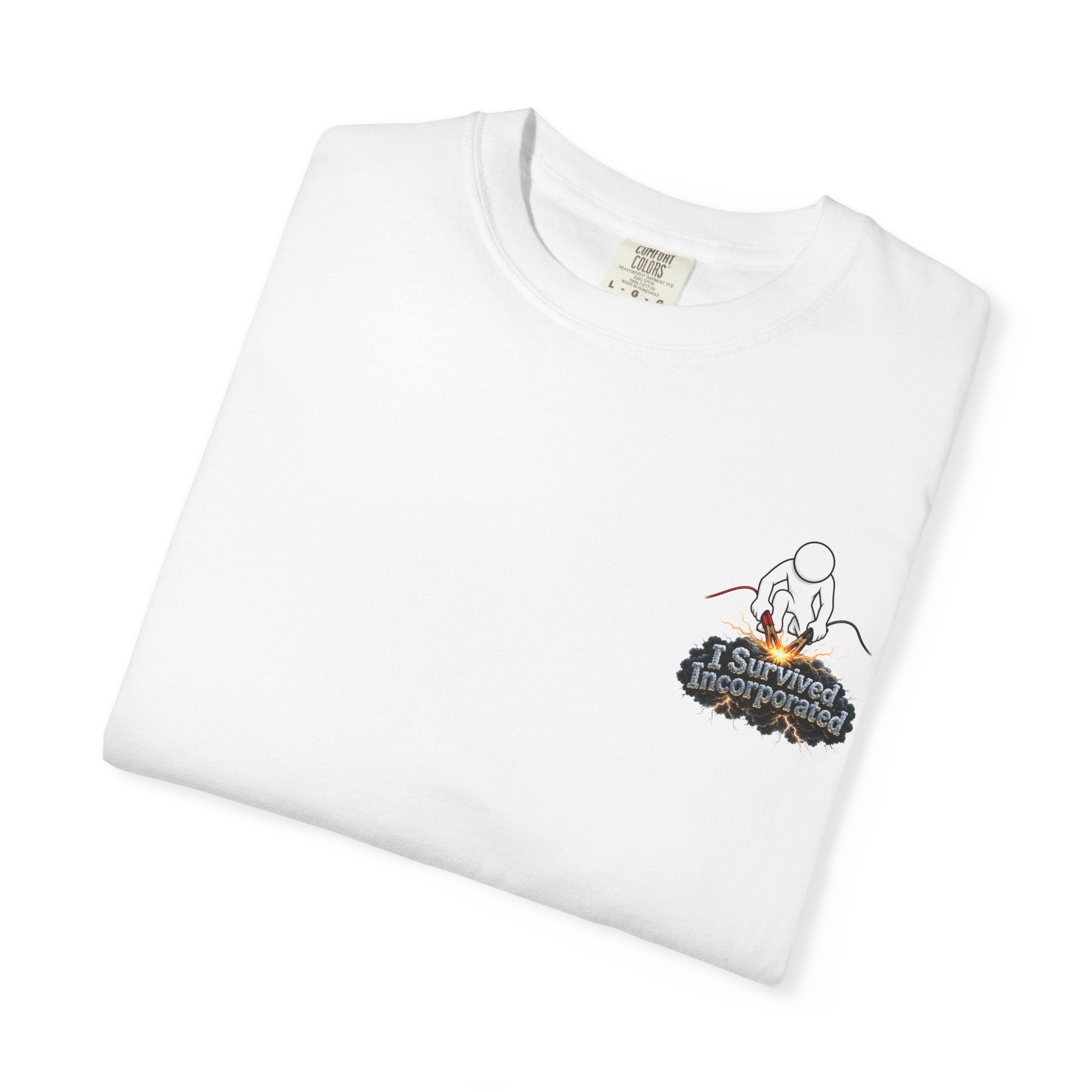 I Survived 2020 — "Please Stand By" Test Pattern Tee Summer Premier Unisex Garment-Dyed T-shirt