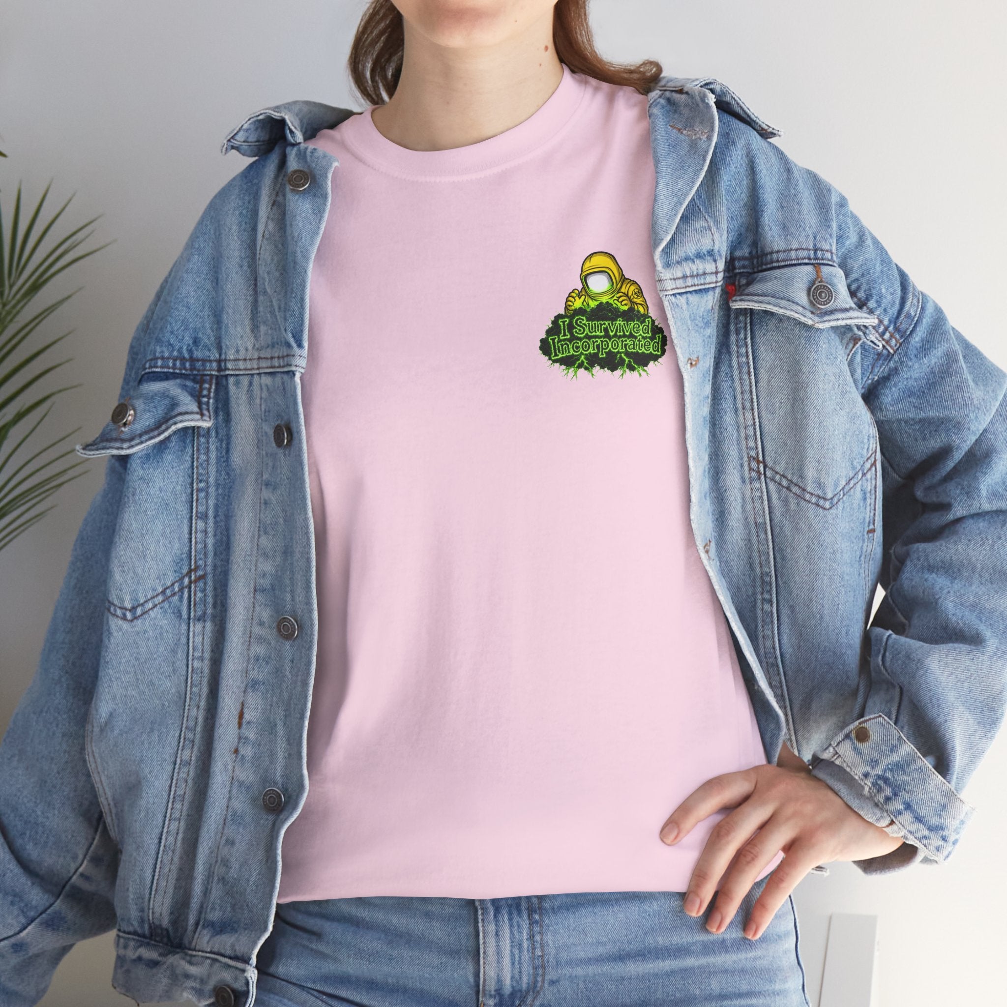 I Survived 2020 — "Please Stand By" Test Pattern Toxic Signal Tee Summer Premiere Unisex Heavy Cotton Tee
