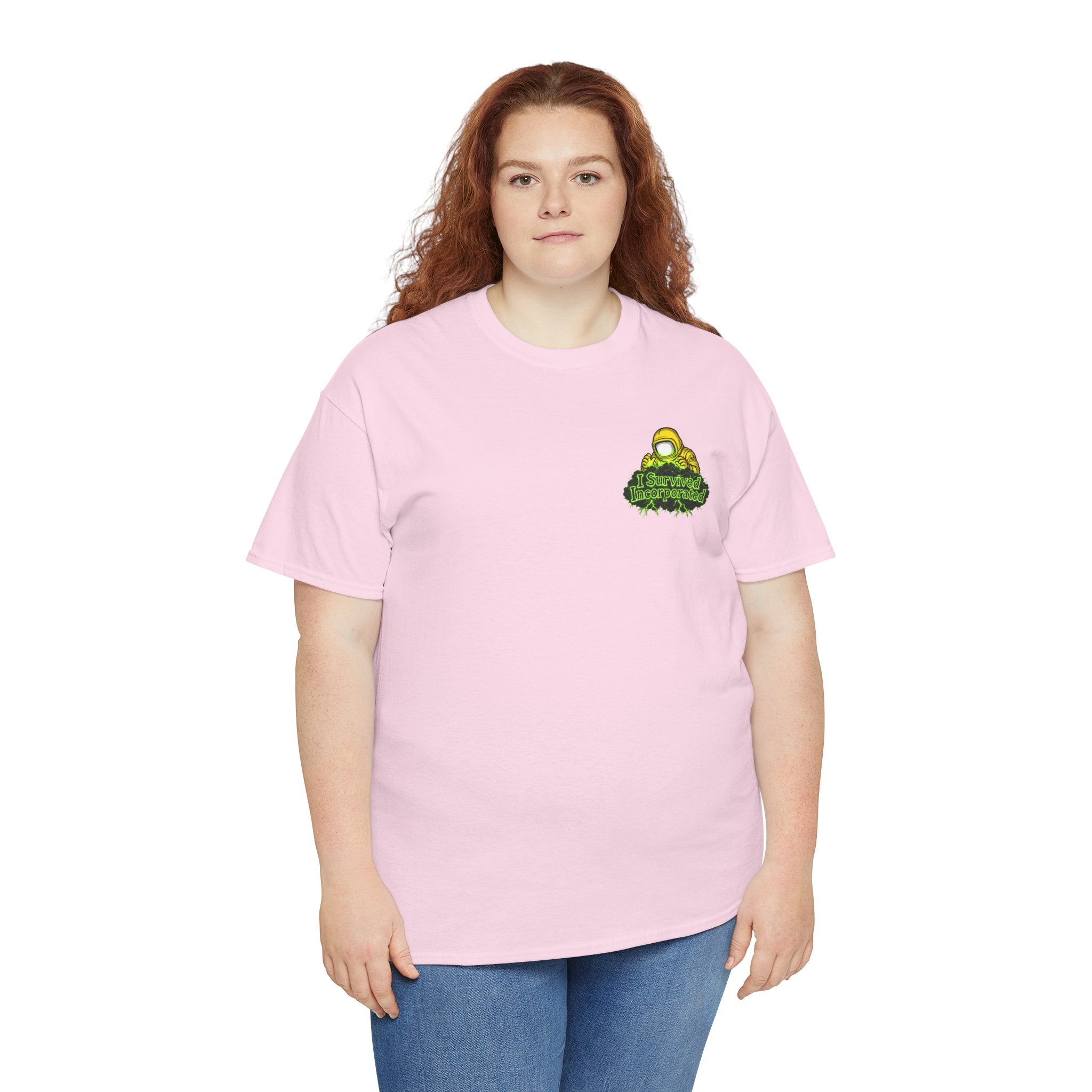 I Survived 2020 — "Please Stand By" Test Pattern Toxic Signal Tee Summer Premiere Unisex Heavy Cotton Tee