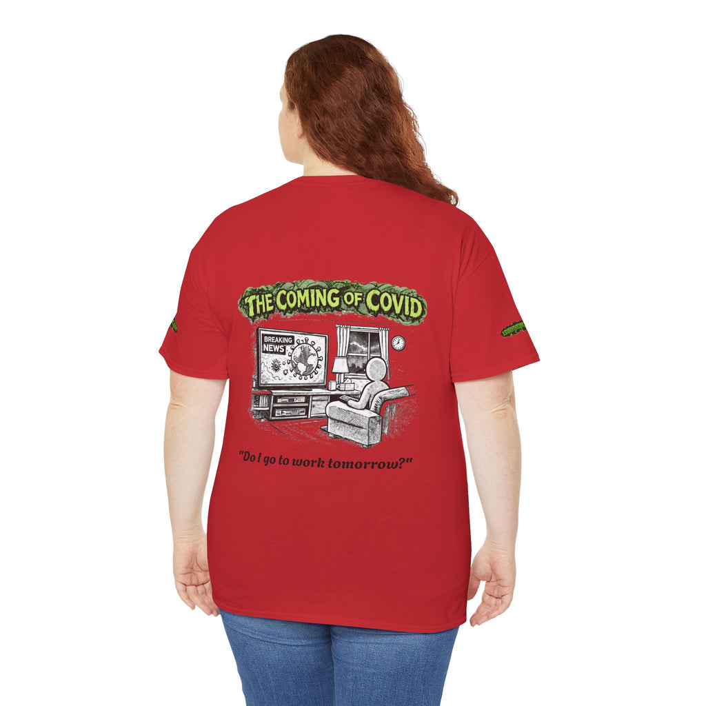 I Survived 2020 — S1:E2 "The Coming of COVID" | Pandemic Edition Unisex Heavy Cotton Tee (SPECIAL EDITION)