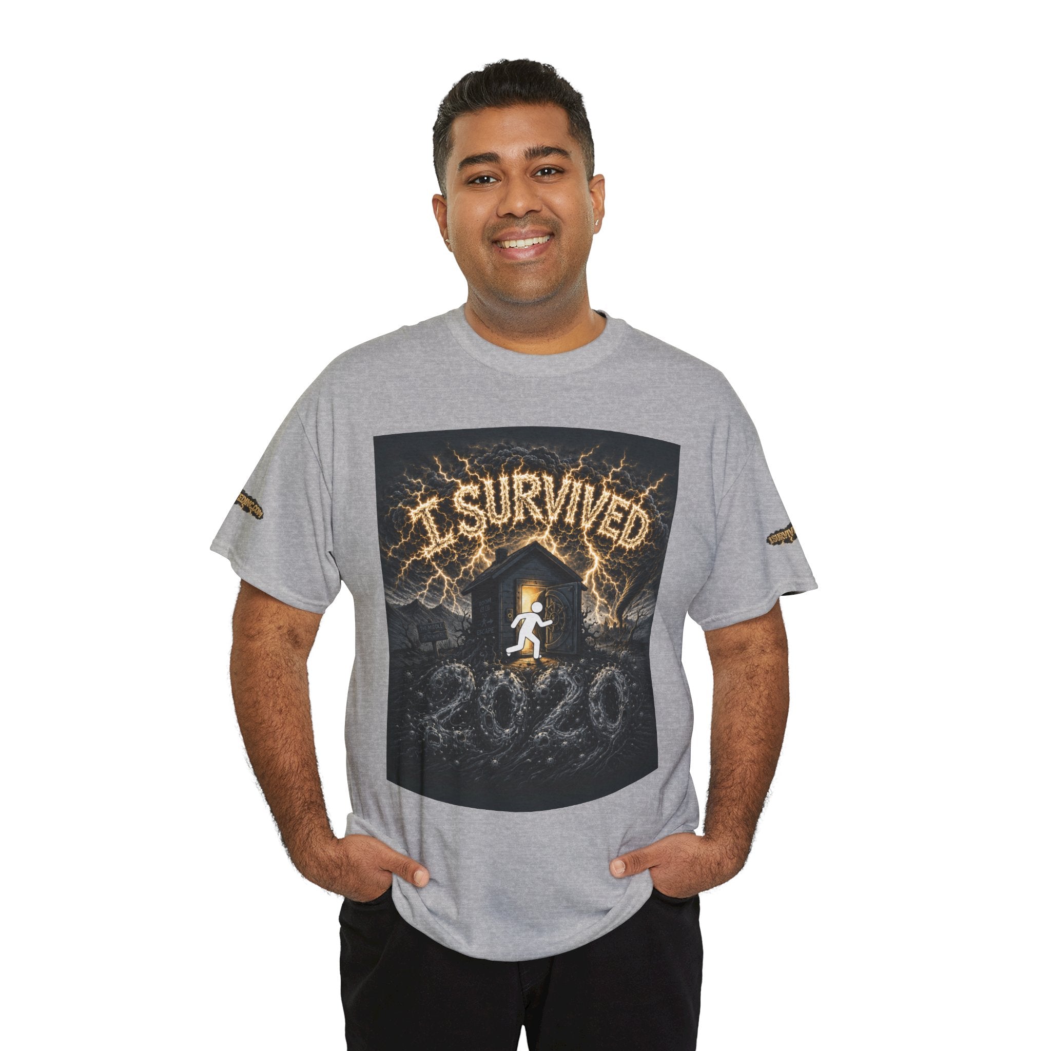 I Survived 2020 — Original PILOT Design: Special Edition Unisex Heavy Cotton Tee