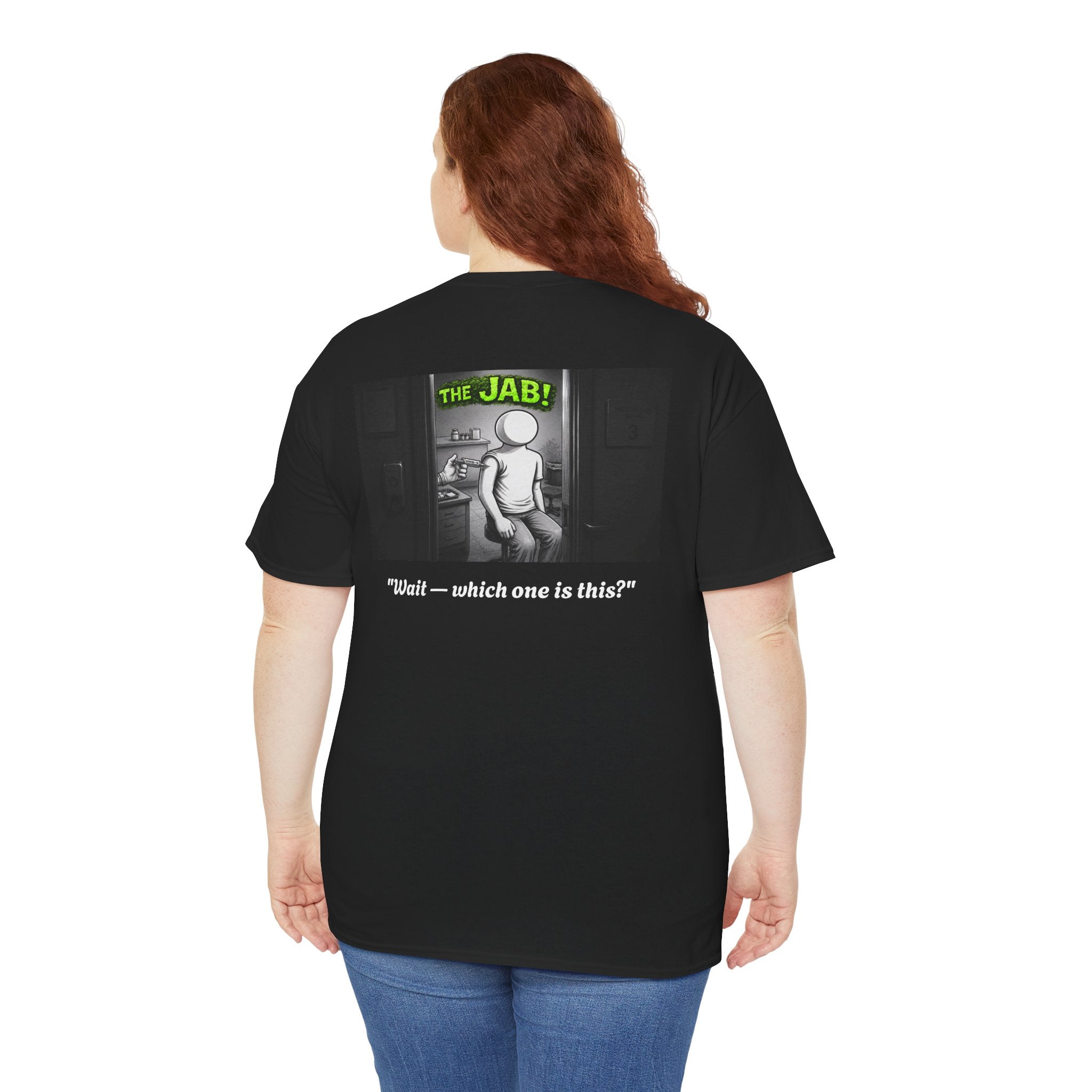 I Survived 2020 — Director's Cut S1:E3 "The Jab!" | Pandemic Edition Unisex Heavy Cotton Tee