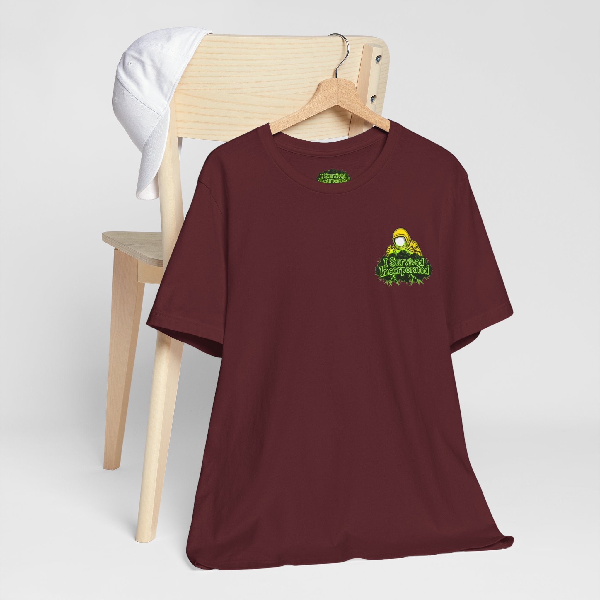 I Survived 2020 — "Please Stand By" Test Pattern Toxic Signal Tee Summer Premiere Unisex Jersey Short Sleeve Tee