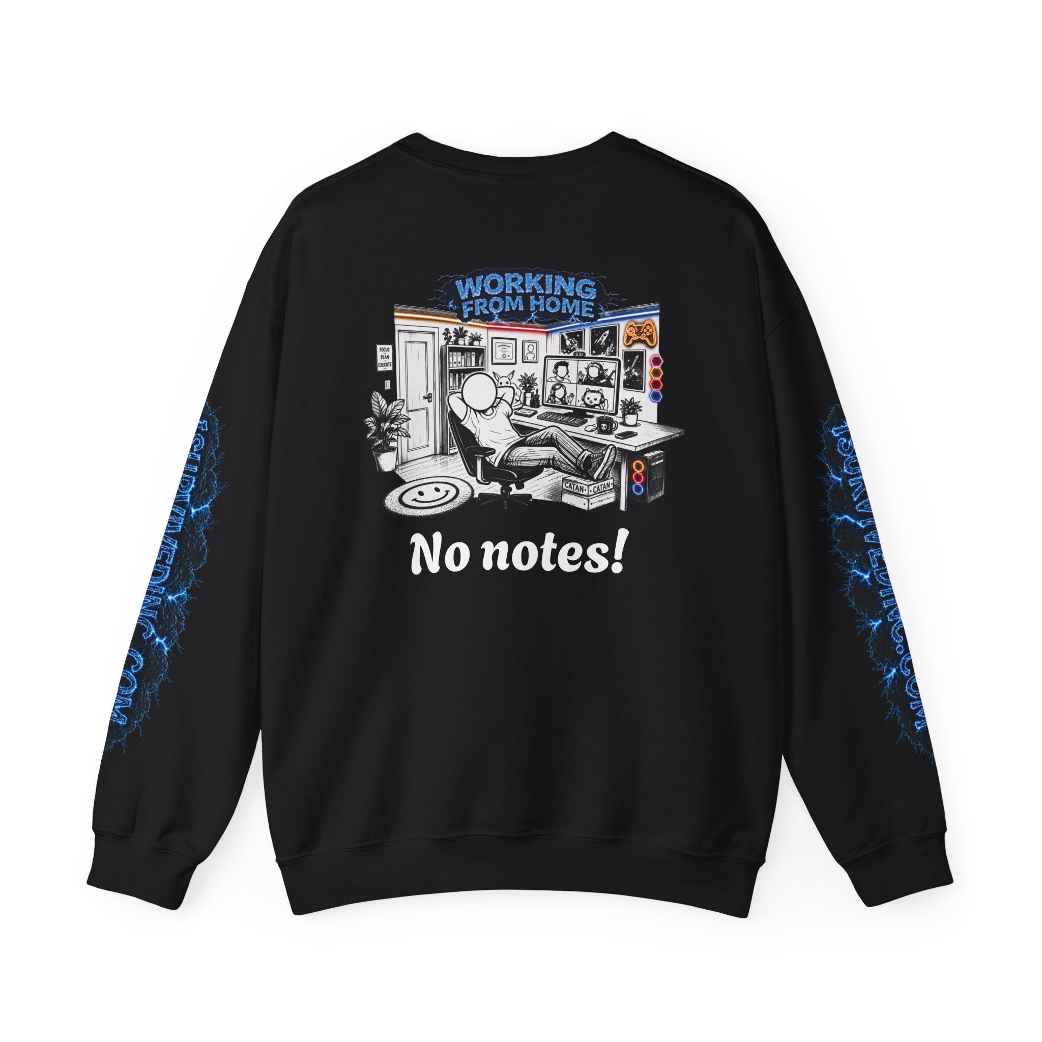 I Survived 2020 — LOCKDOWN S3:E4: "Working From Home" Unisex Heavy Blend™ Crewneck Sweatshirt