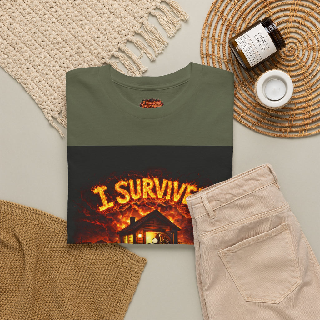 I Survived 2020 — WILDFIRES S2:E2: "The Bobcat Fire" Memorial Unisex Heavy Cotton Tee