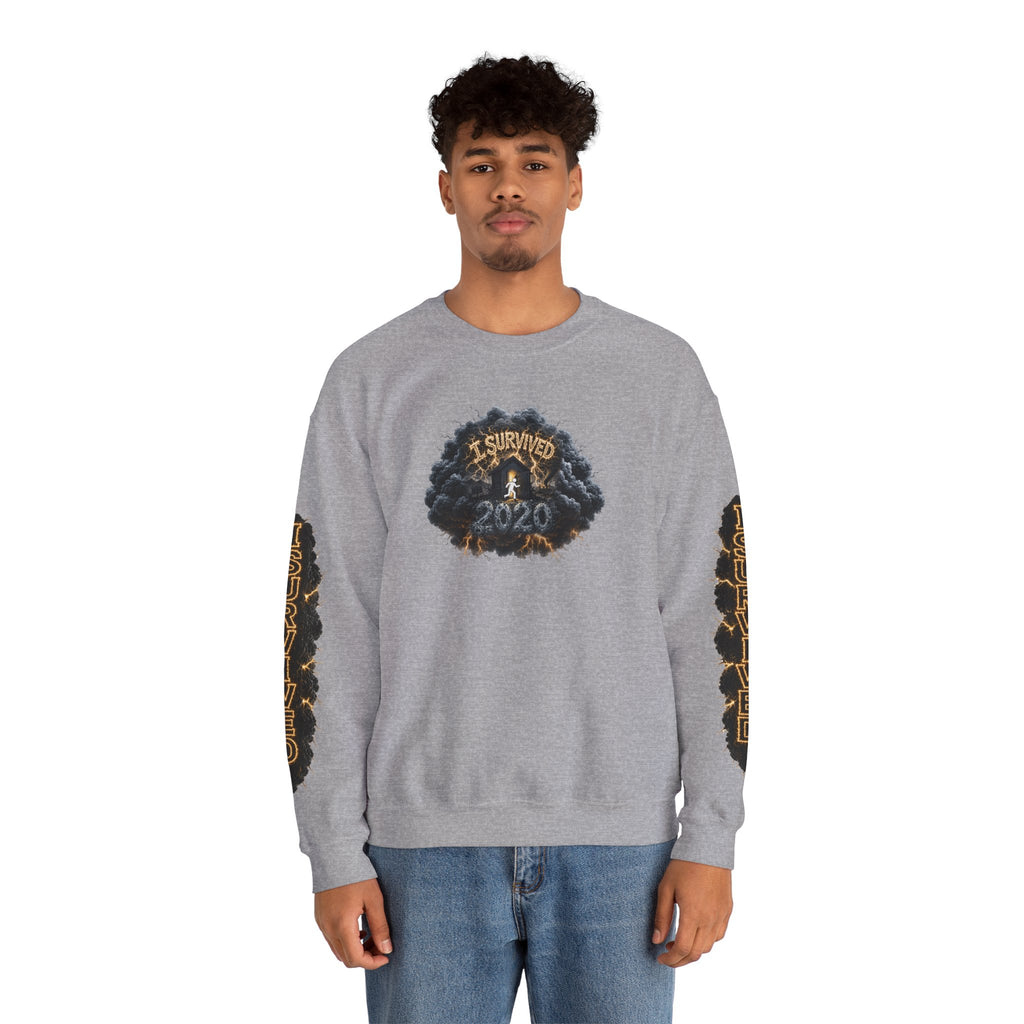 I Survived 2020 — Original PILOT Design: Director's Cut Special Edition Unisex Heavy Blend™ Crewneck Sweatshirt