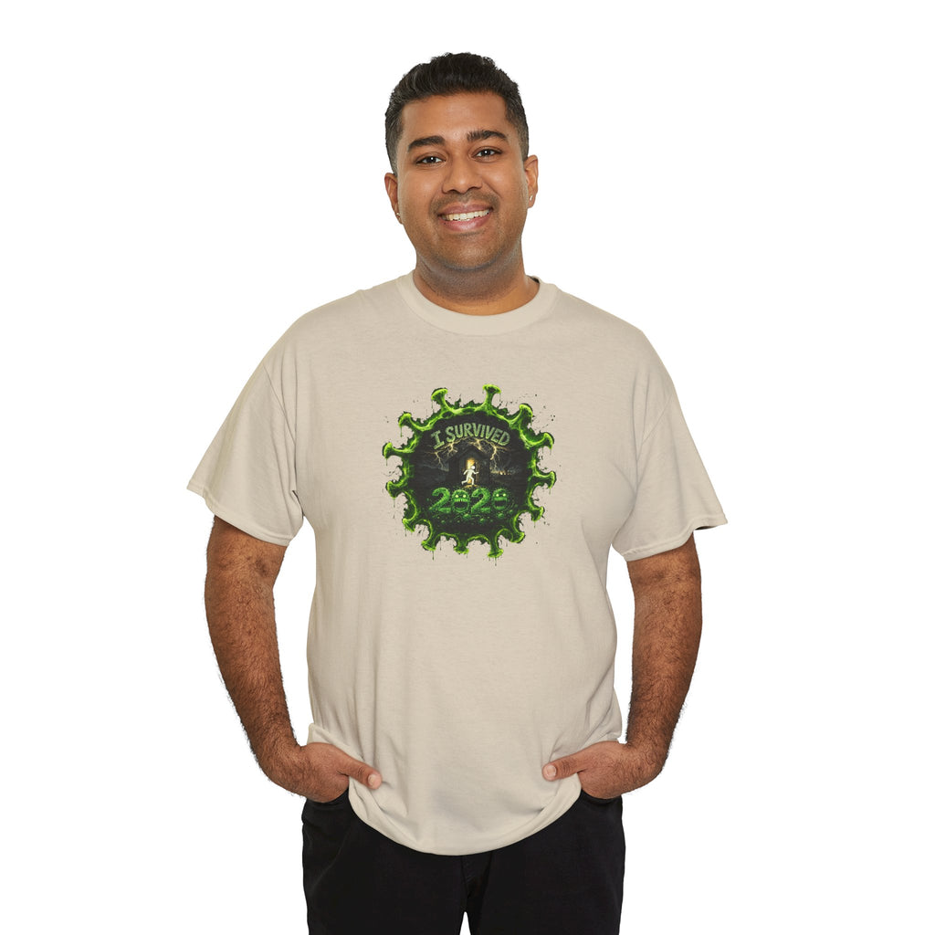 I Survived 2020 — PANDEMIC S1:E3: Director's Cut "The Jab!" Unisex Heavy Cotton Tee