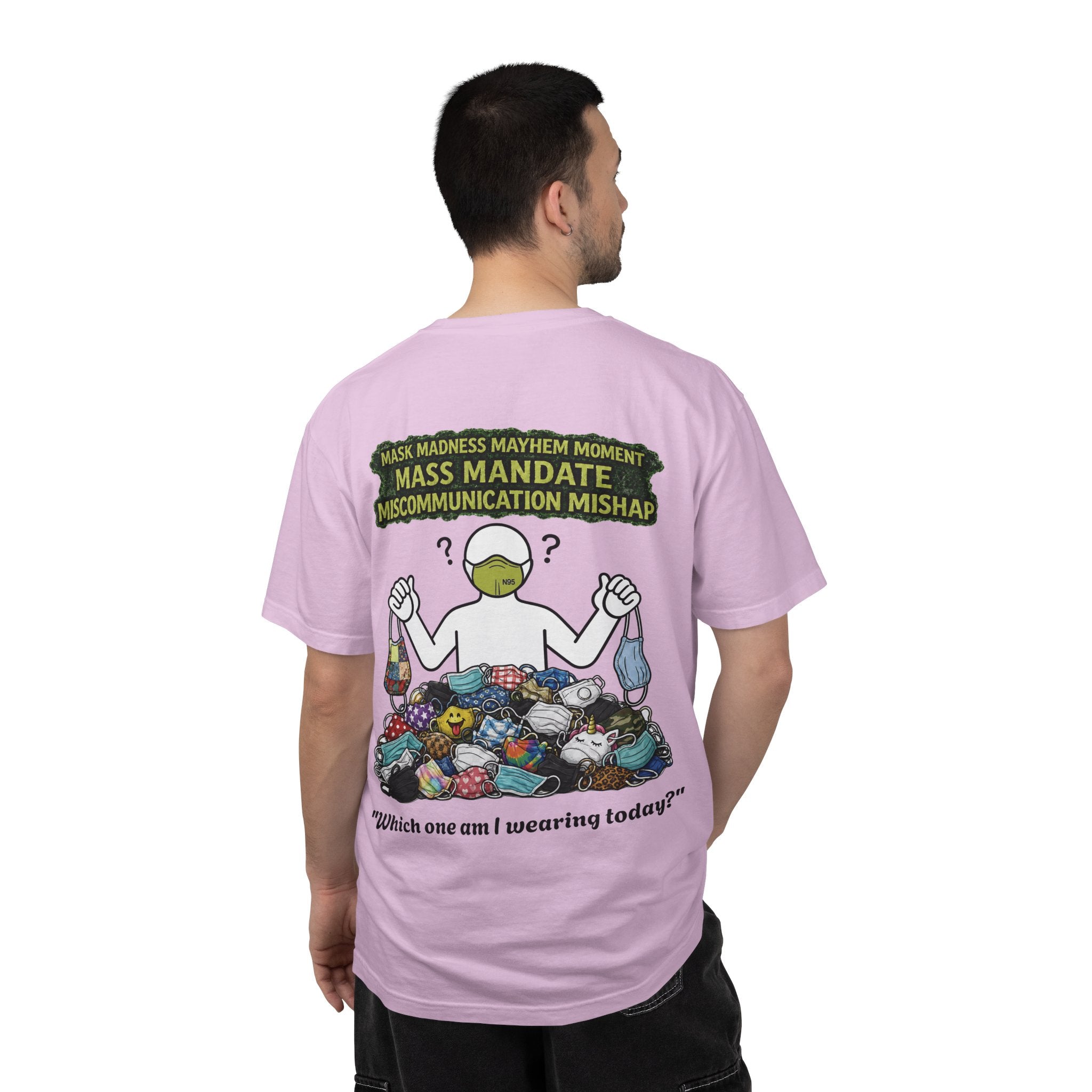 I Survived 2020 — Director's Cut S1:E4 "Mask Madness Mayhem Moment" | Pandemic Edition Unisex Garment-Dyed T-shirt