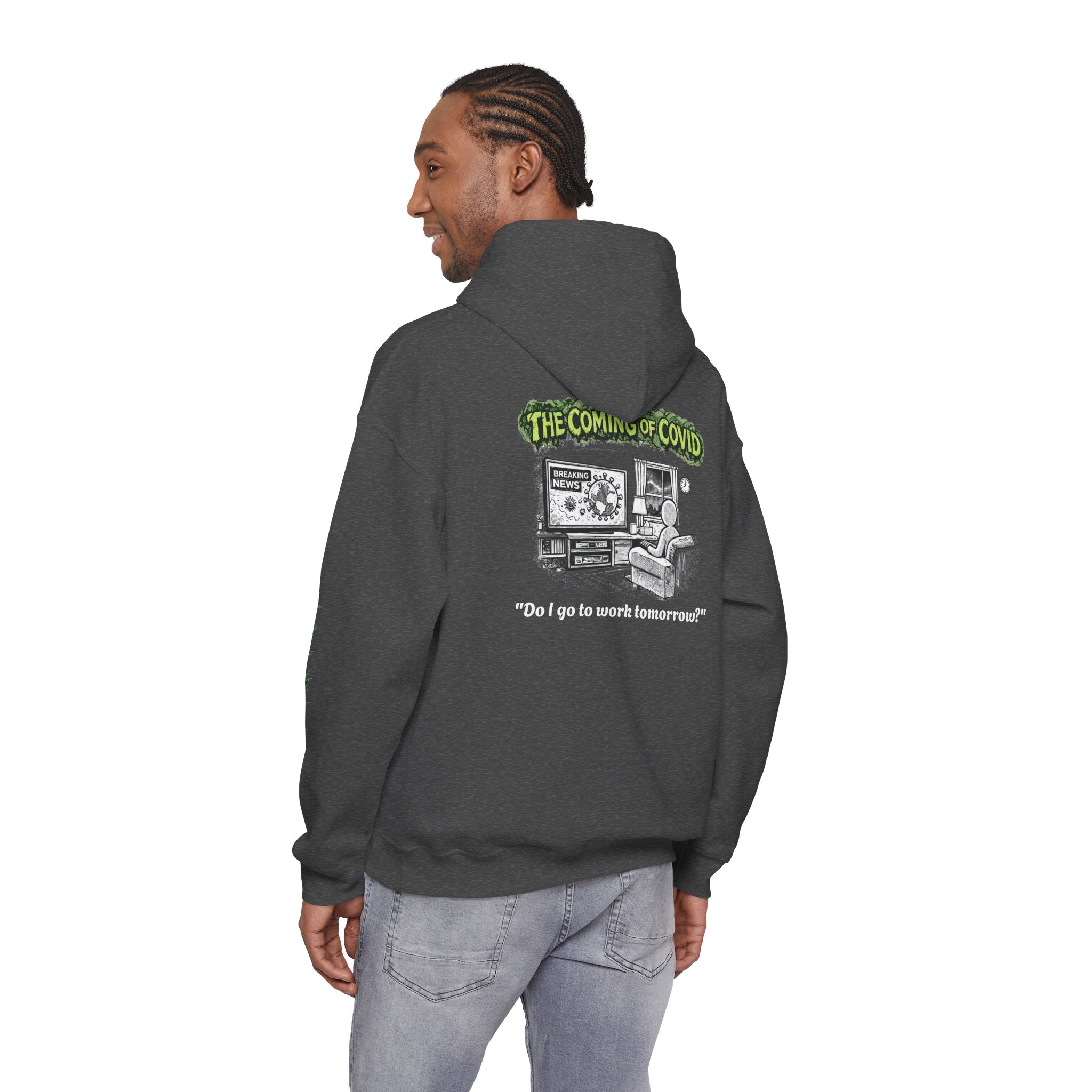 I Survived 2020 — Director's Cut S1:E2 "The Coming of COVID" | Pandemic Edition Hoodie Sweatshirt