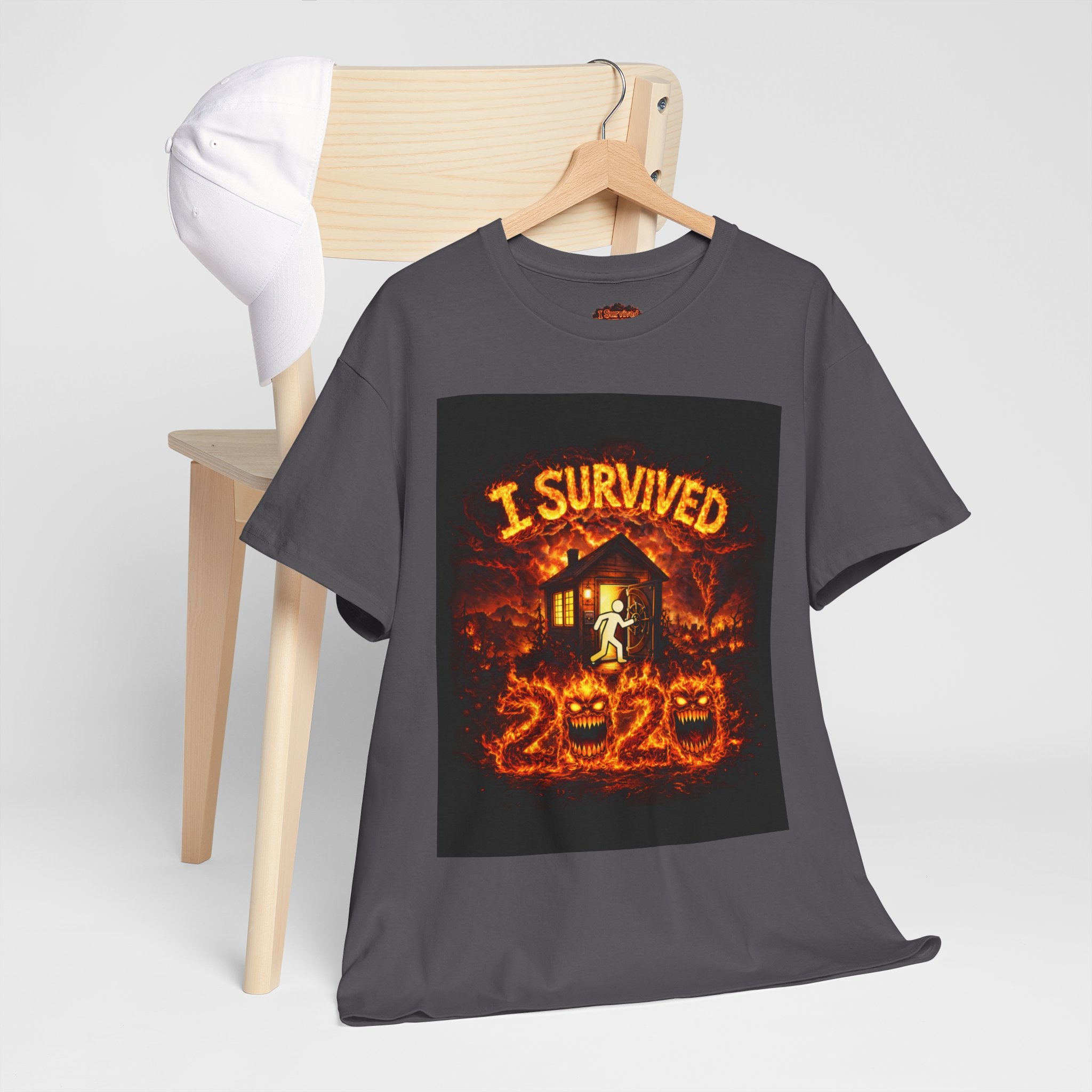 I Survived 2020 — S2:E2 "The Bobcat Fire" | Wildfire Edition Memorial Unisex Heavy Cotton Tee