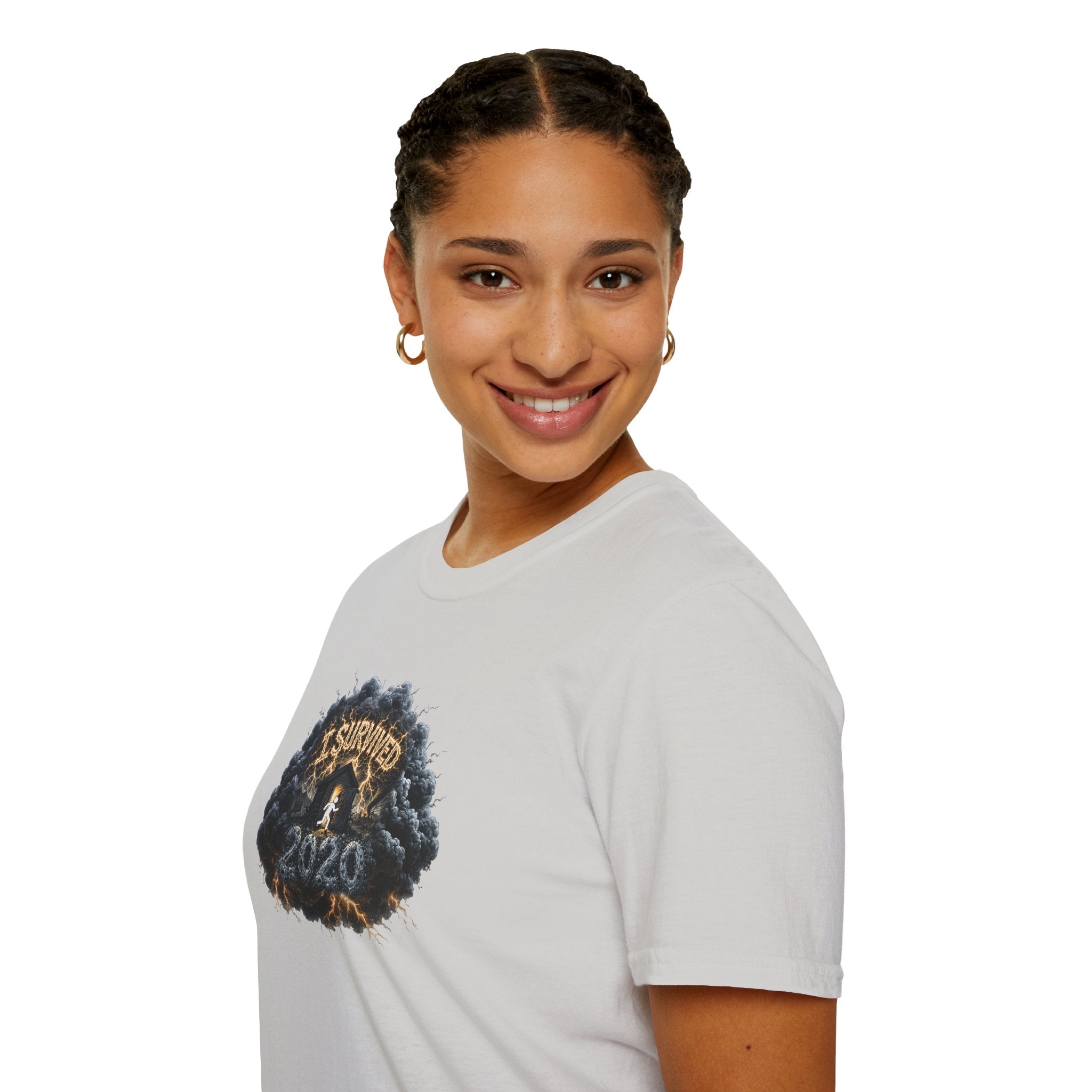 I Survived 2020 —  Original PILOT Design: Director's Cut Unisex Softstyle T-Shirt