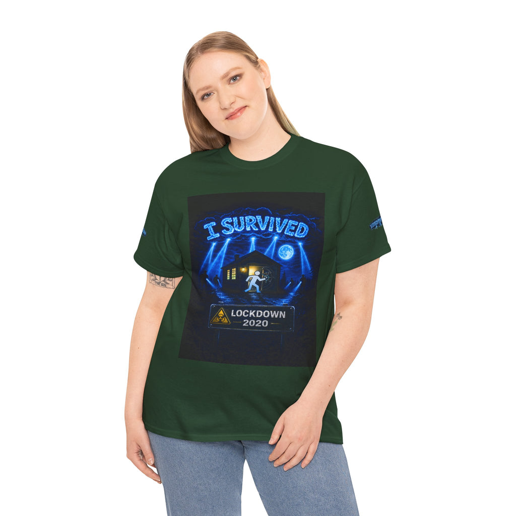 I Survived 2020 — S3:E2 "Dating Under Lockdown" | Lockdown Edition Documentary Unisex Heavy Cotton Tee (SPECIAL EDITION)
