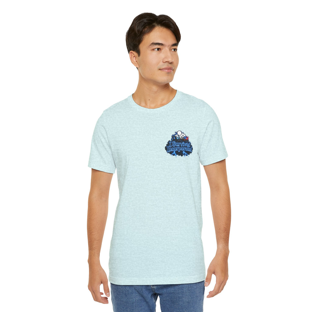 I Survived 2020 — "Please Stand By" Test Pattern Tee Lockdown Summer Exclusive Unisex Jersey Short Sleeve Tee