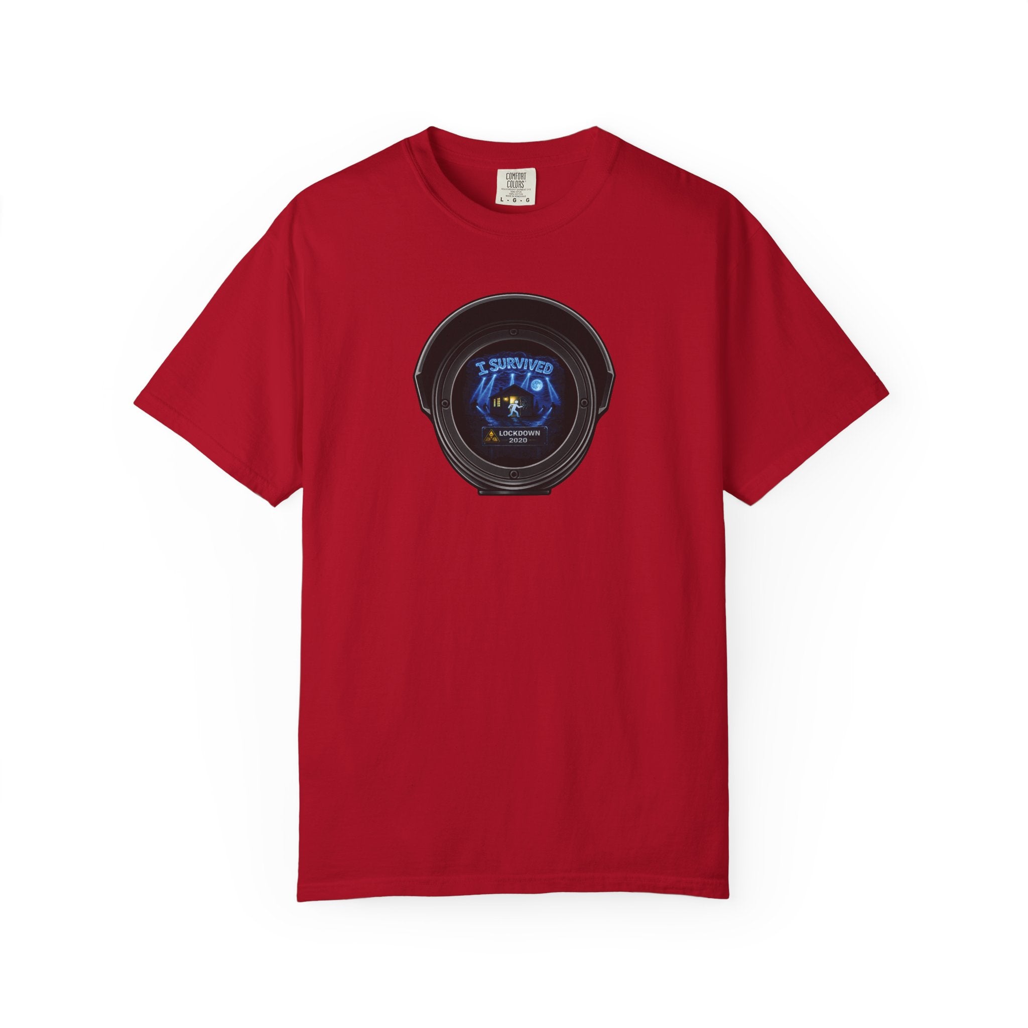 I Survived 2020 —  LOCKDOWN S3:E3: Director's Cut "Remote Schooling" Unisex Garment-Dyed T-shirt