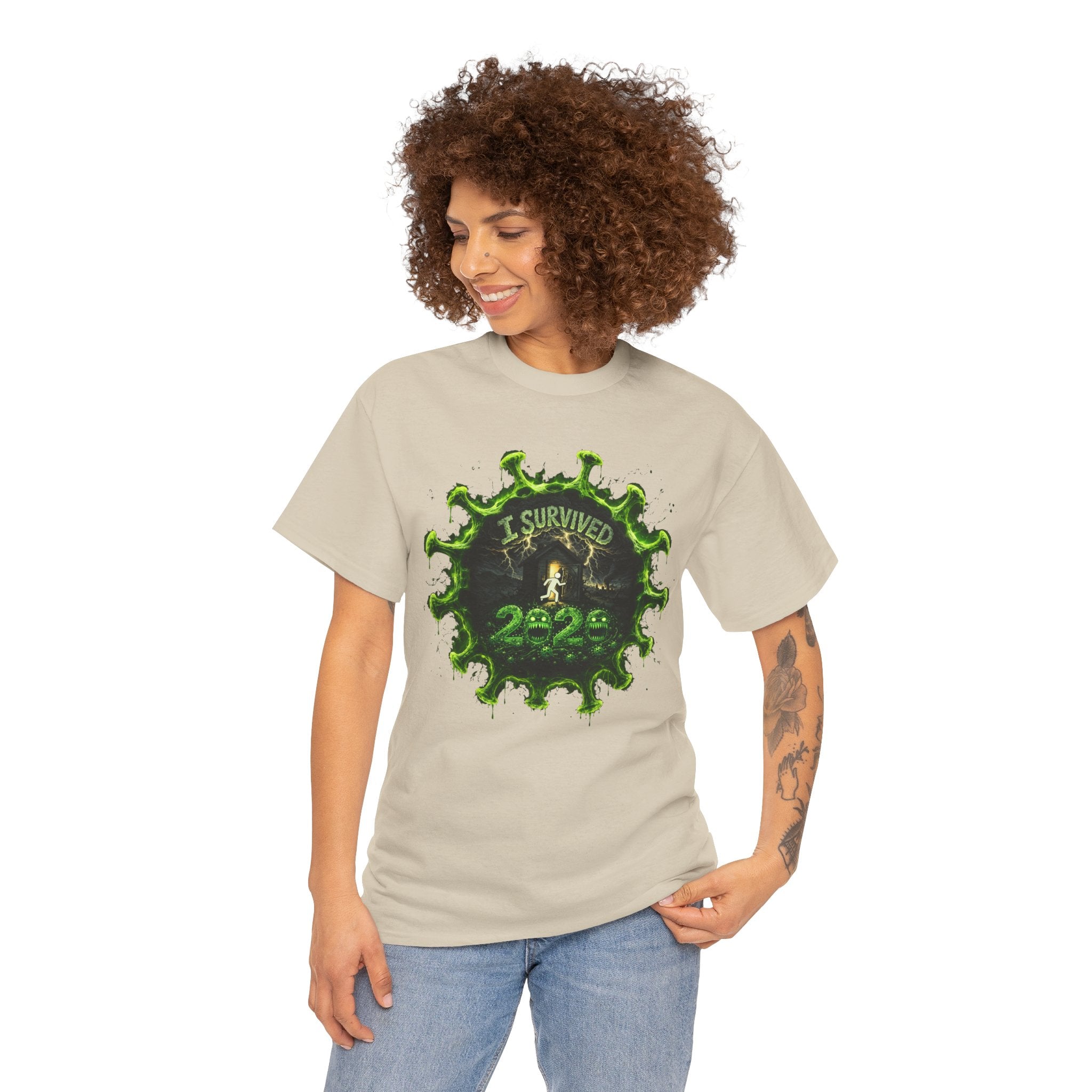 I Survived 2020 — Director's Cut S1:E5 "Delivery Doomsday" | Pandemic Edition Unisex Heavy Cotton Tee