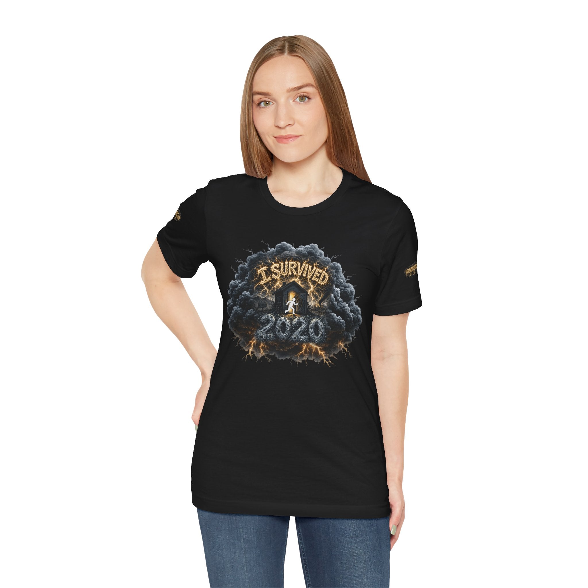 I Survived 2020 — Director's Cut Original Design Teaser Tee | Season 1 Premiere Drop Unisex Jersey Short Sleeve Tee