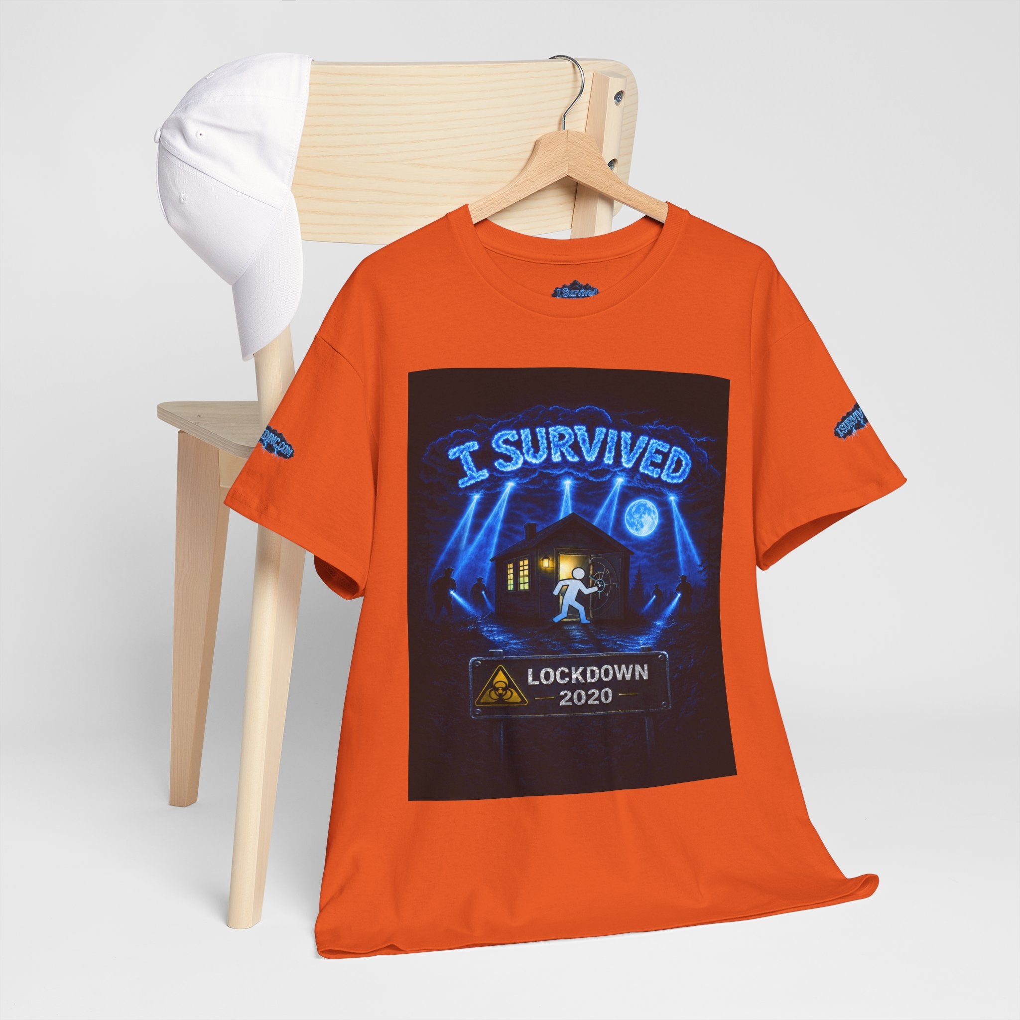 I Survived 2020 — S3:E2 "Dating Under Lockdown" | Lockdown Edition Documentary Unisex Heavy Cotton Tee (SPECIAL EDITION)