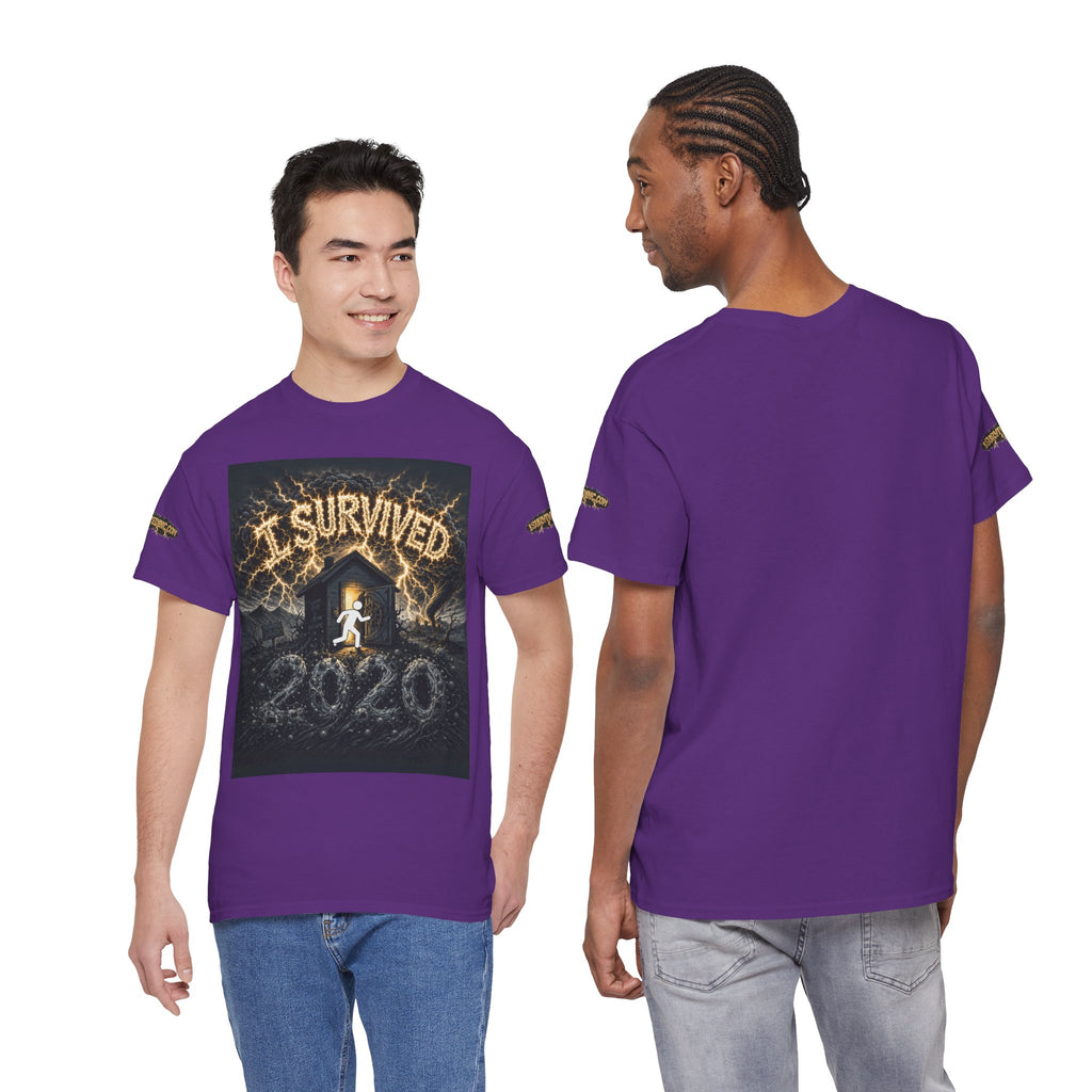 I Survived 2020 — Original PILOT Design: Special Edition Unisex Heavy Cotton Tee