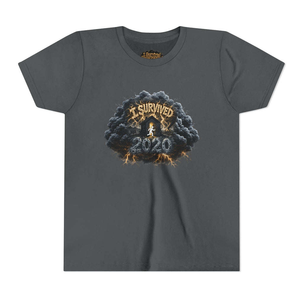 I Survived 2020 — Original PILOT Design: Director's Cut Youth Short Sleeve Tee