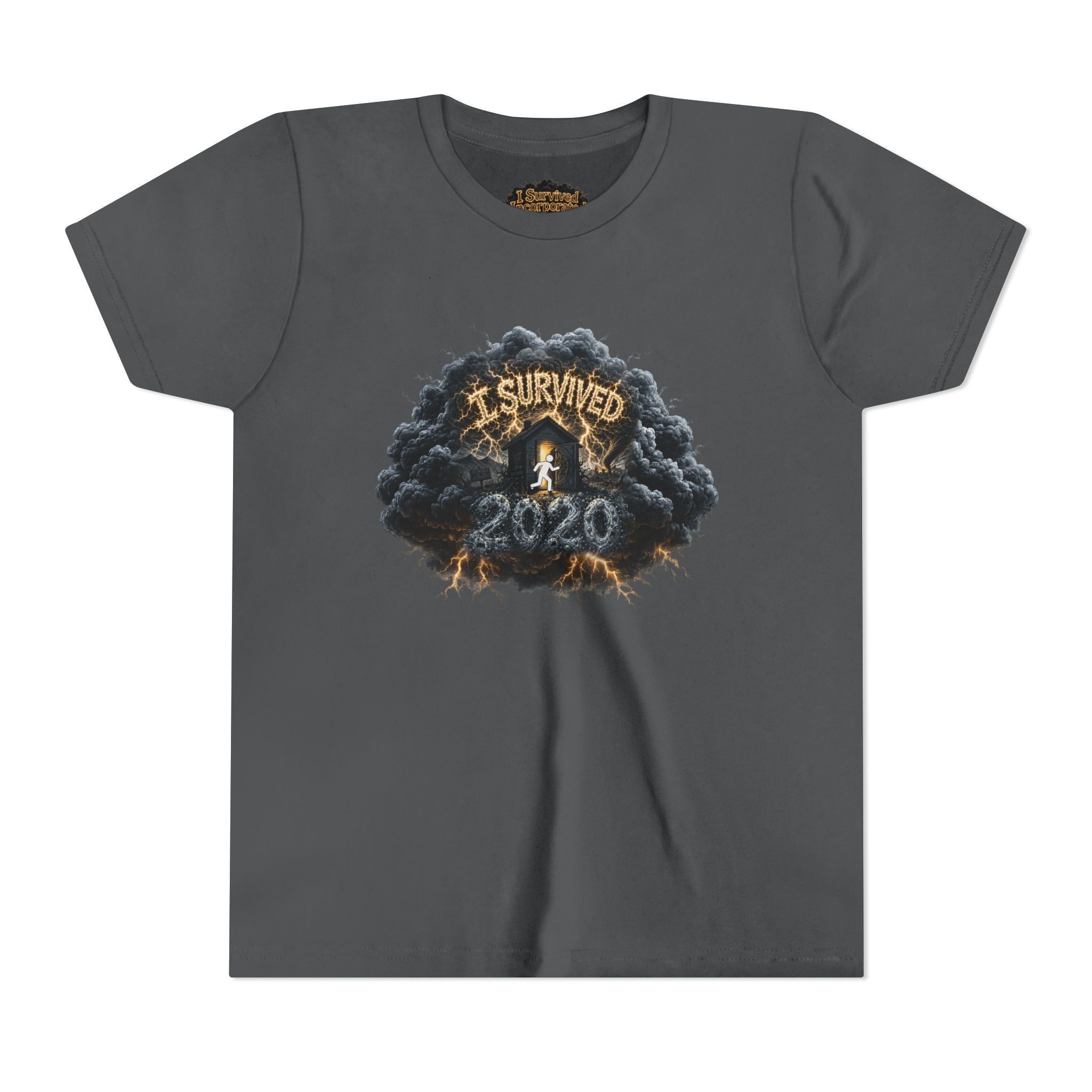 I Survived 2020 — Original PILOT Design: Director's Cut Youth Short Sleeve Tee