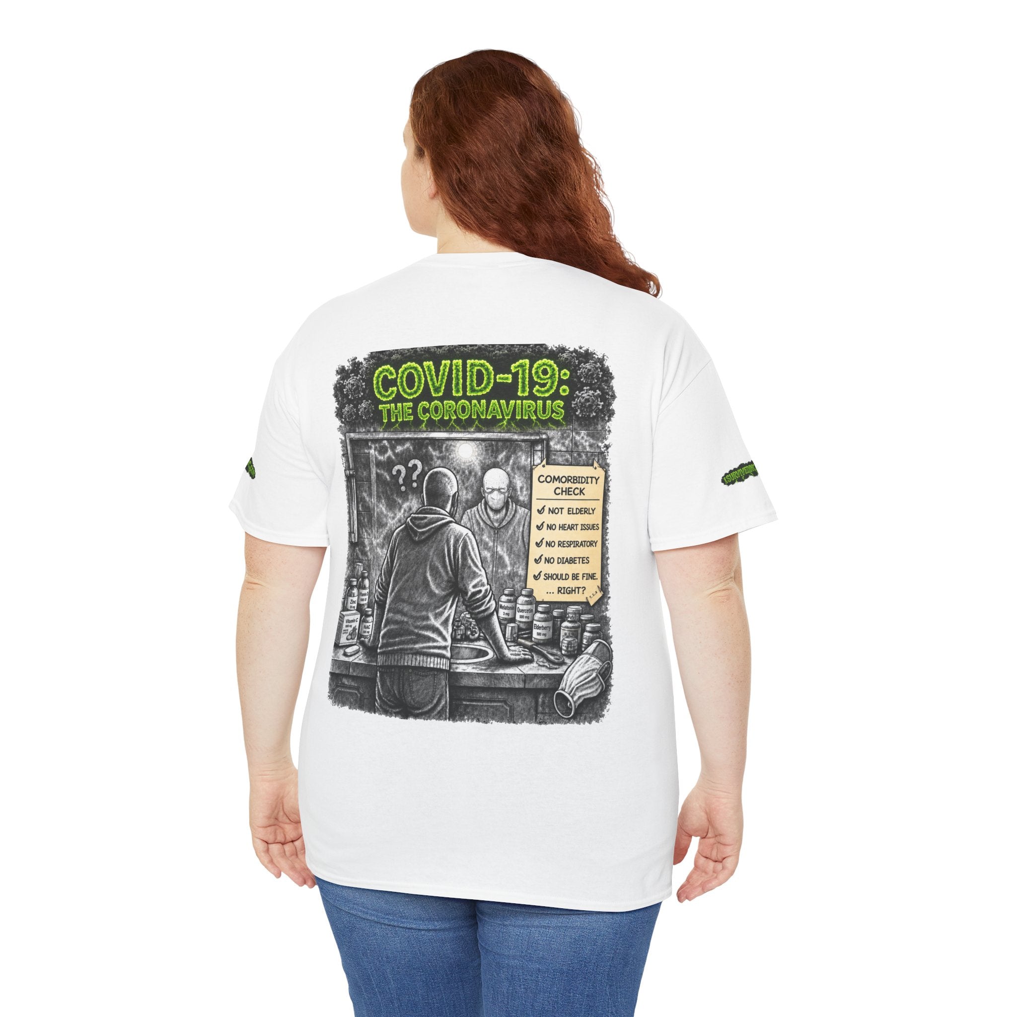 I Survived 2020 — S1:E1 "COVID-19: The Coronavirus" | Pandemic Edition Tee Unisex Garment-Dyed T-shirt (SPECIAL EDITION)