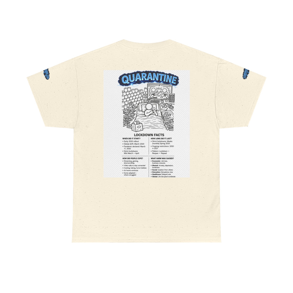 I Survived 2020 — Director's Cut S3:E1 "Quarantine" | Lockdown Edition Documentary Unisex Heavy Cotton Tee (SPECIAL EDITION)