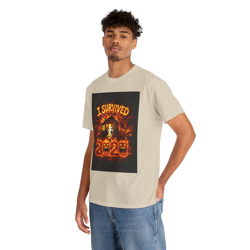 I Survived 2020 — S2:E1 "Berry Creek" | Wildfire Edition Memorial Unisex Heavy Cotton Tee