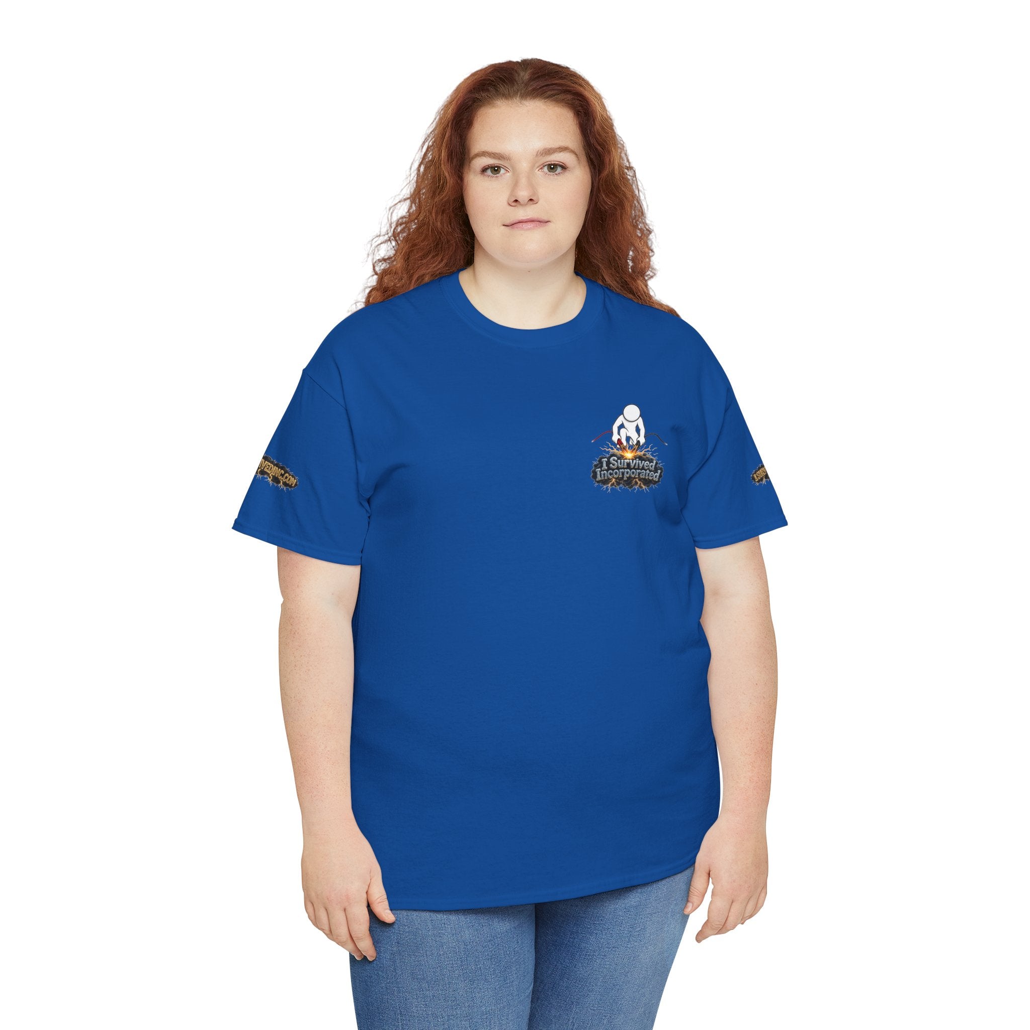 I Survived 2020 — "Please Stand By" Test Pattern Tee Special Edition Summer Premier Unisex Heavy Cotton Tee