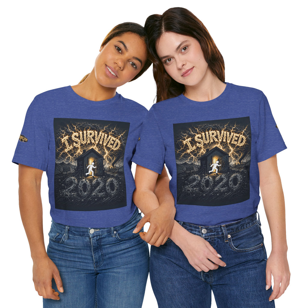 I Survived 2020 — Original Design Teaser Tee | Season 1 Premiere Drop Unisex Jersey Short Sleeve Tee