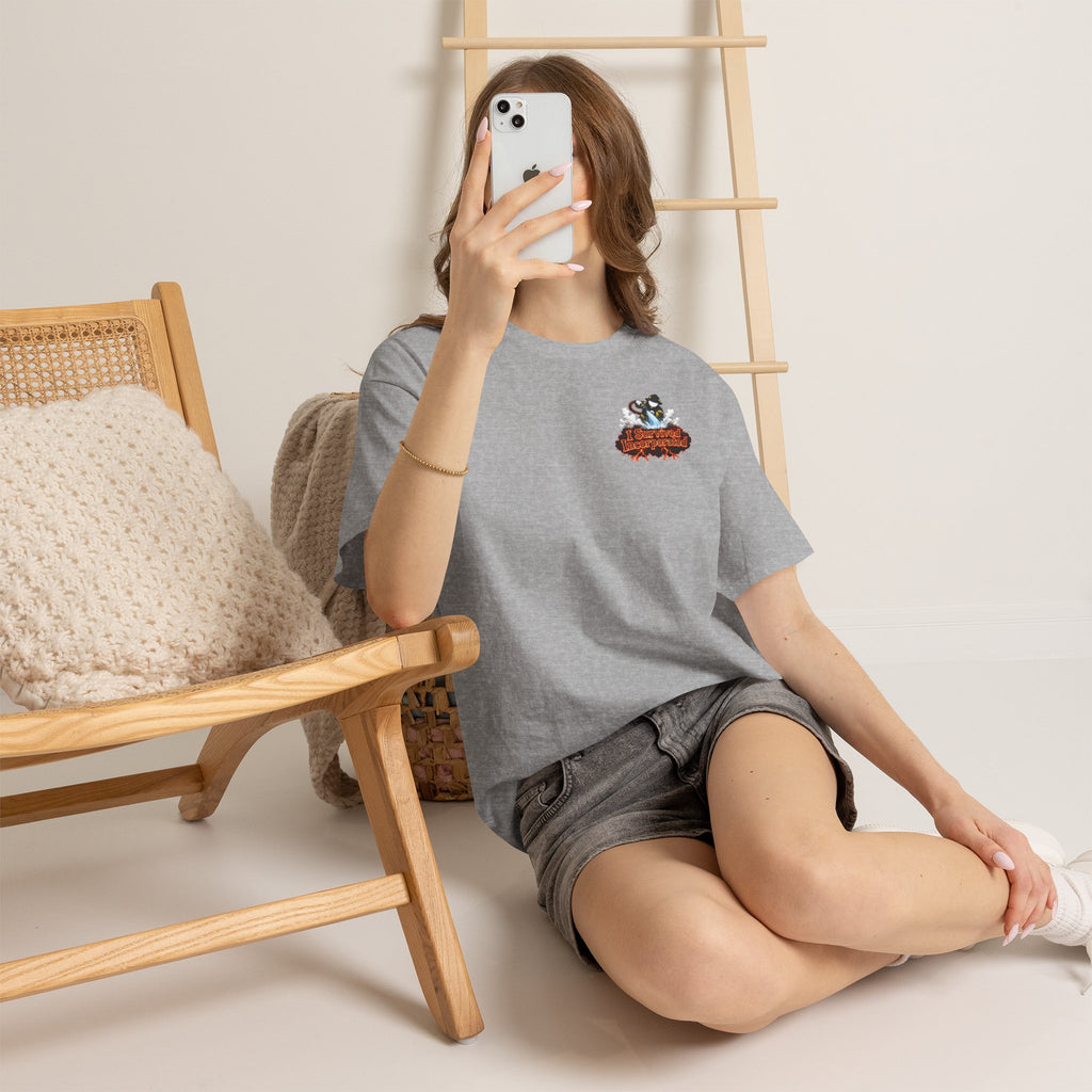 I Survived 2020 — "Please Stand By" Test Pattern Tee Wildfire Signal Edition Summer Premiere Unisex Heavy Cotton Tee