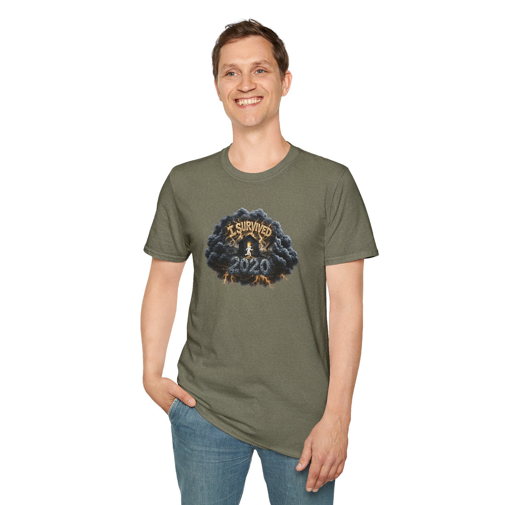 I Survived 2020 —  Original PILOT Design: Director's Cut Unisex Softstyle T-Shirt