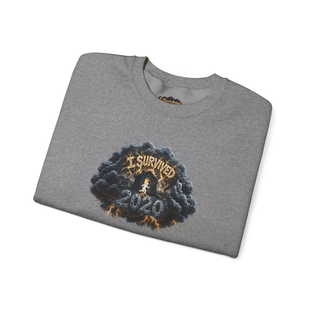 I Survived 2020 — Original PILOT Design: Director's Cut Special Edition Unisex Heavy Blend™ Crewneck Sweatshirt