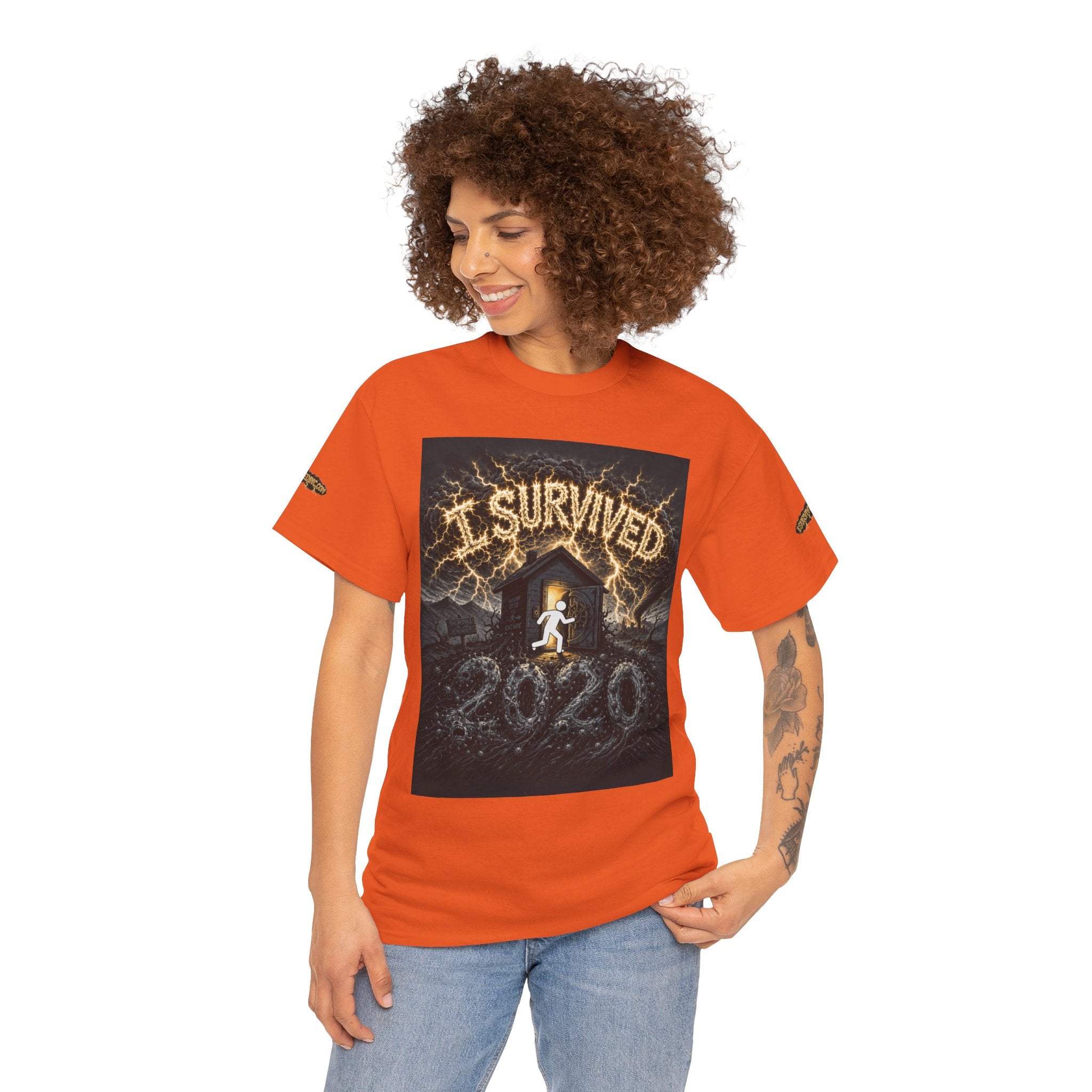 I Survived 2020 — Original Design Teaser Tee | Season 1 Premiere Drop Unisex Heavy Cotton Tee (SPECIAL EDITION)