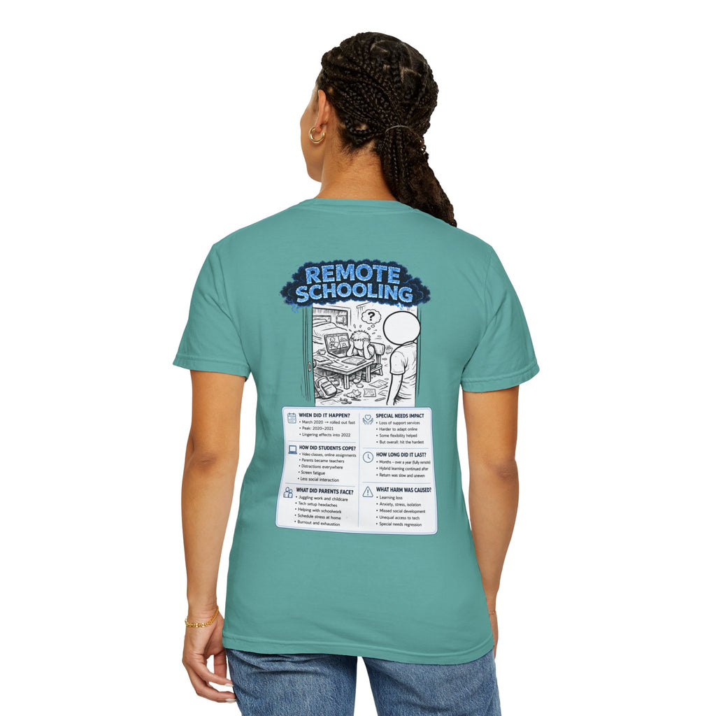 I Survived 2020 — Director's Cut S3:E3 "Remote Schooling" | Lockdown Edition Documentary Unisex Garment-Dyed T-shirt
