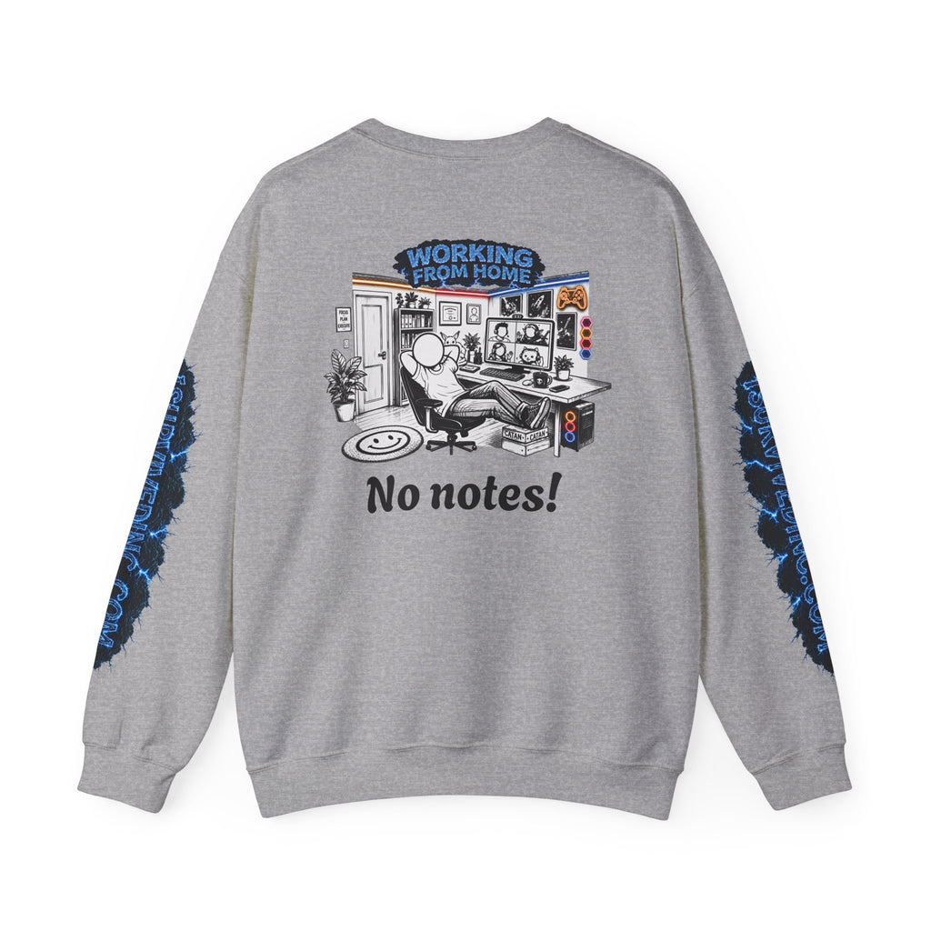I Survived 2020 — LOCKDOWN S3:E4: "Working From Home" Unisex Heavy Blend™ Crewneck Sweatshirt