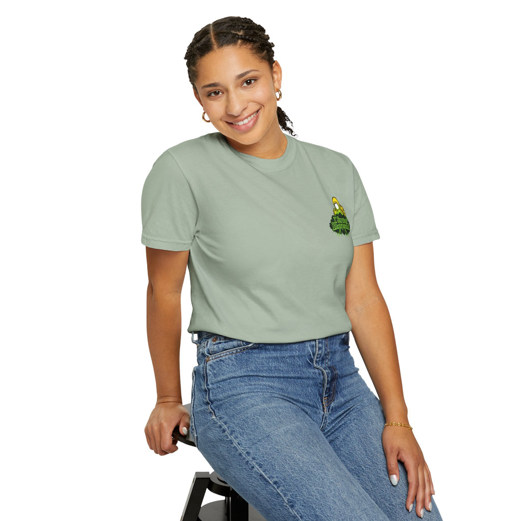 I Survived 2020 — "Please Stand By" Test Pattern Toxic Signal Tee Summer Premiere Unisex Garment-Dyed T-shirt