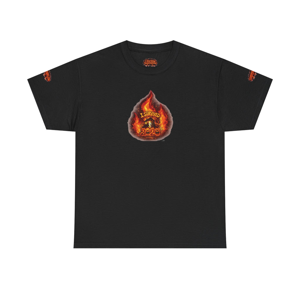 I Survived 2020 — WILDFIRES S2:E2: Director's Cut Special Edition "The Bobcat Fire" Memorial Unisex Heavy Cotton Tee