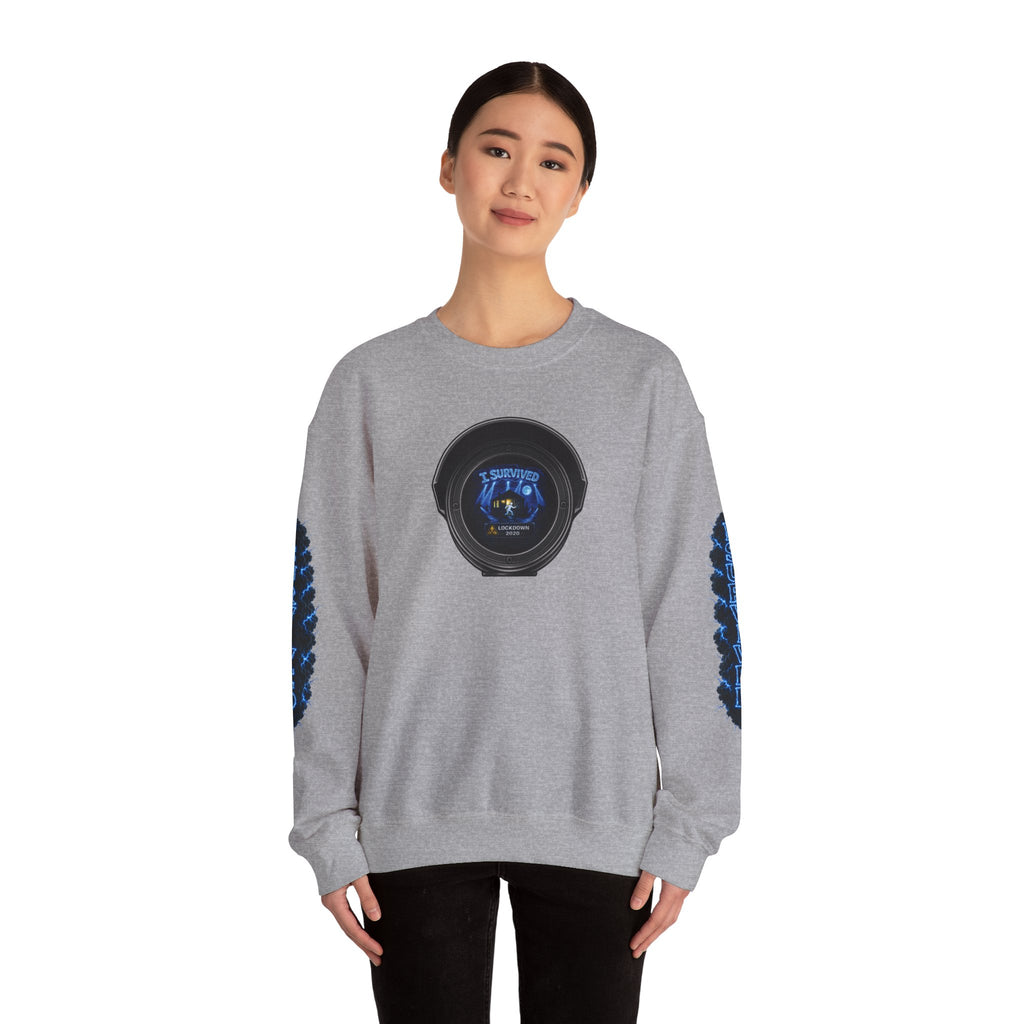 I Survived 2020 — LOCKDOWN S3:E2: Director's Cut Special Edition "Dating Under Lockdown" Unisex Heavy Blend™ Crewneck Sweatshirt