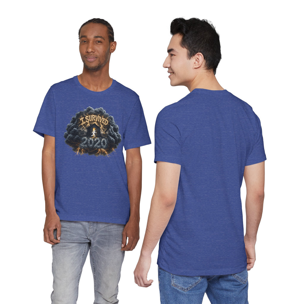 I Survived 2020 — Director's Cut Original Design Teaser Tee | Season 1 Premiere Drop Unisex Jersey Short Sleeve Tee