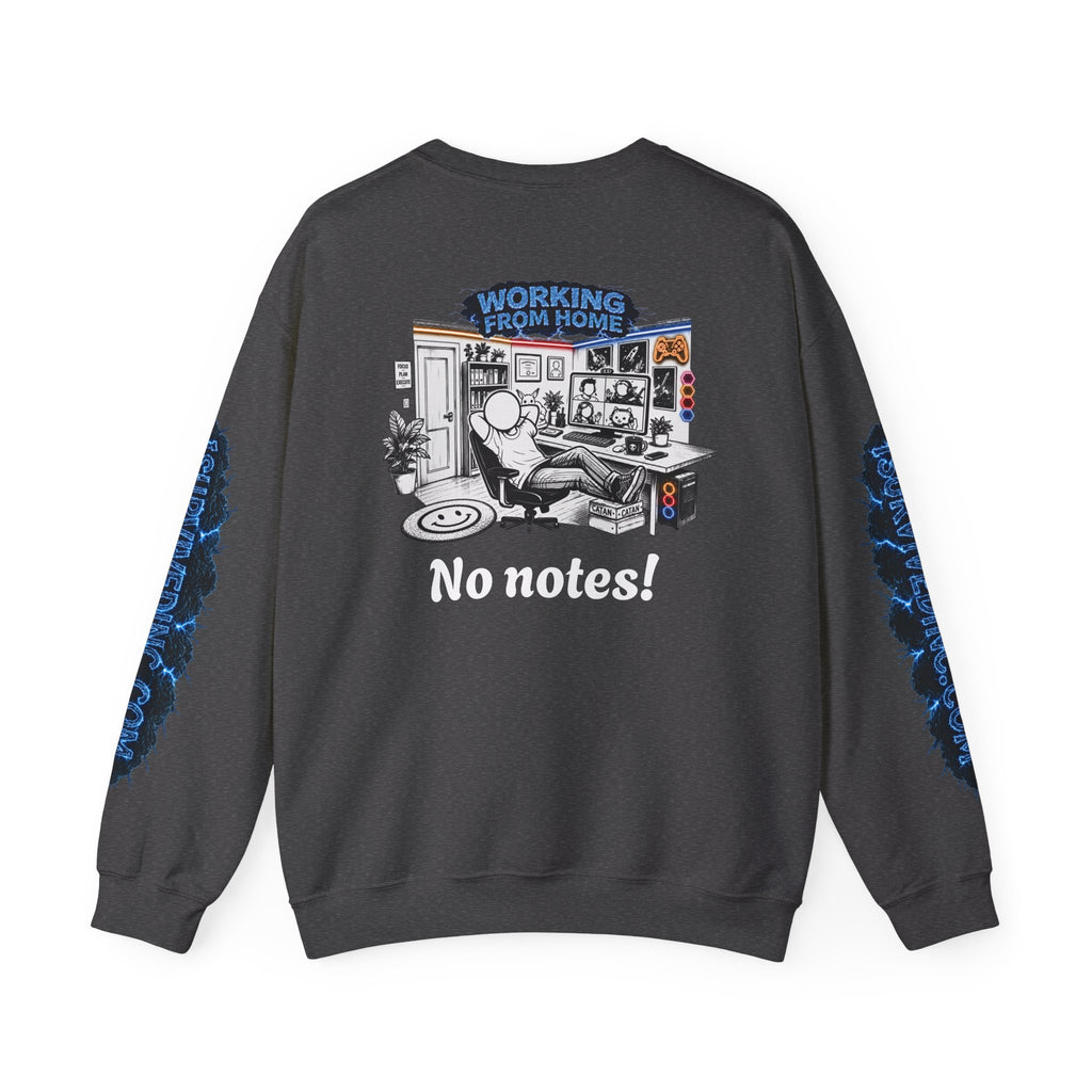I Survived 2020 — LOCKDOWN S3:E4: "Working From Home" Unisex Heavy Blend™ Crewneck Sweatshirt
