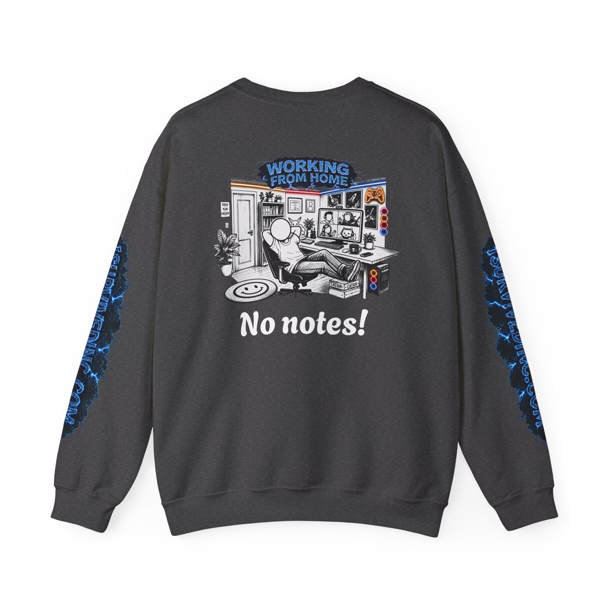 I Survived 2020 — LOCKDOWN S3:E4: "Working From Home" Unisex Heavy Blend™ Crewneck Sweatshirt