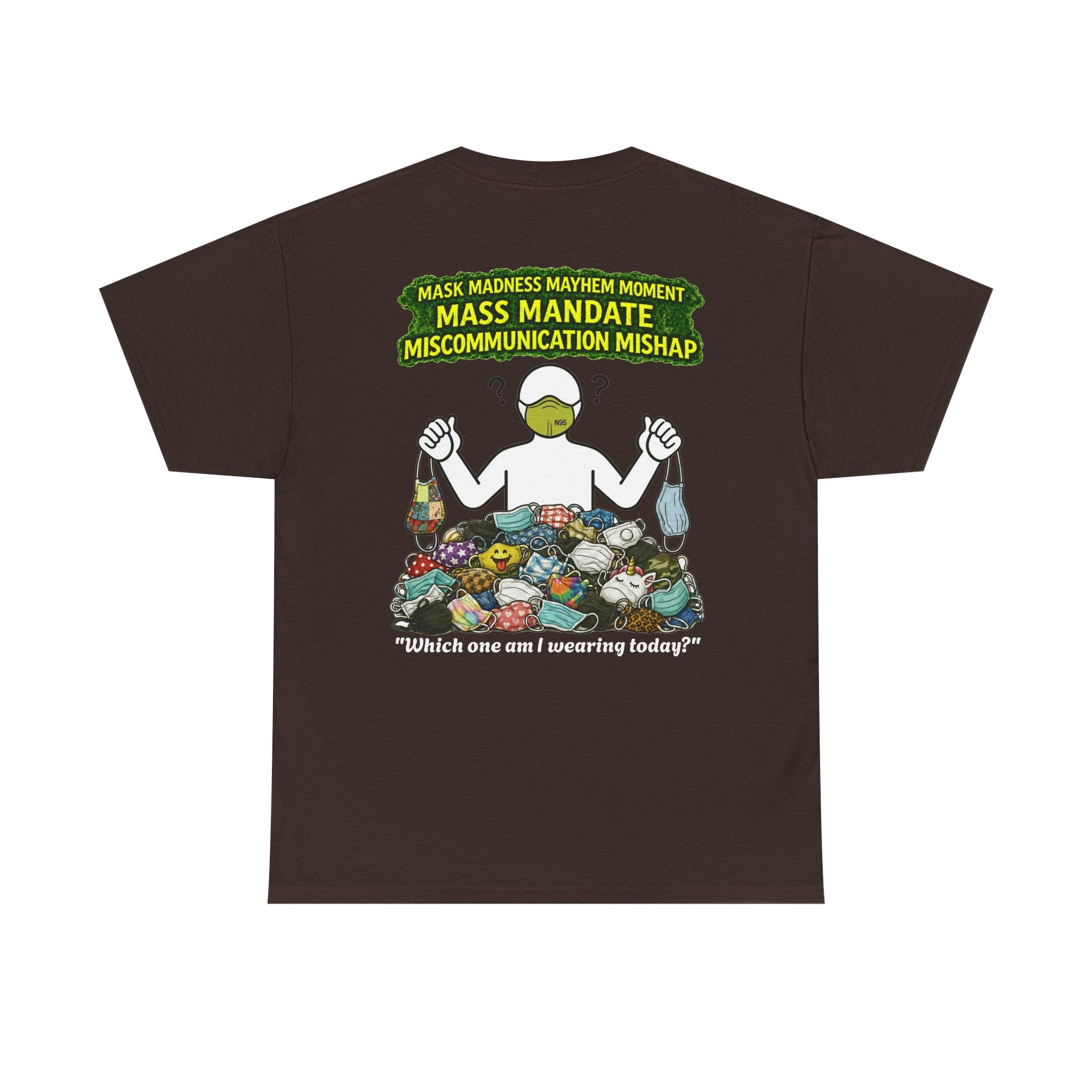 Sobreviví al 2020 — T1:E4 "Caos en Mascarillas: Un Momento de Locura" | Camiseta Unisex de Algodón Grueso Edición Pandemia (EDICIÓN ESPECIAL)