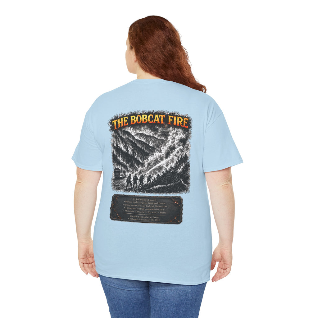 I Survived 2020 — Director's Cut S2:E2 "The Bobcat Fire" | Wildfire Edition Memorial Unisex Heavy Cotton Tee