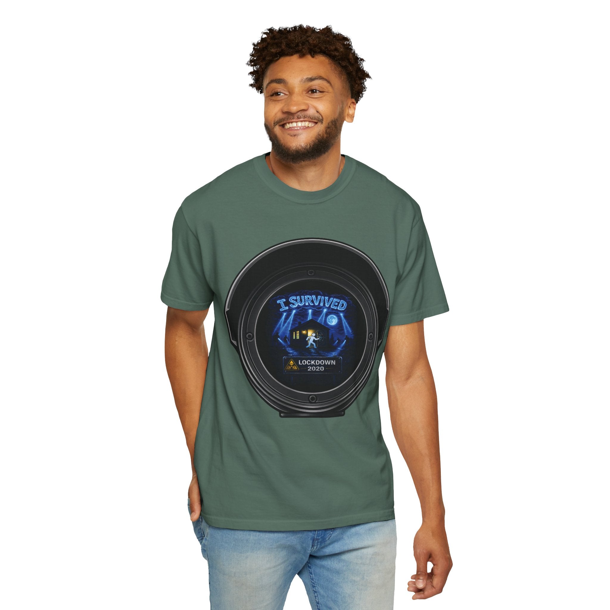I Survived 2020 — Director's Cut S3:E3 "Remote Schooling" | Lockdown Edition Documentary Unisex Garment-Dyed T-shirt