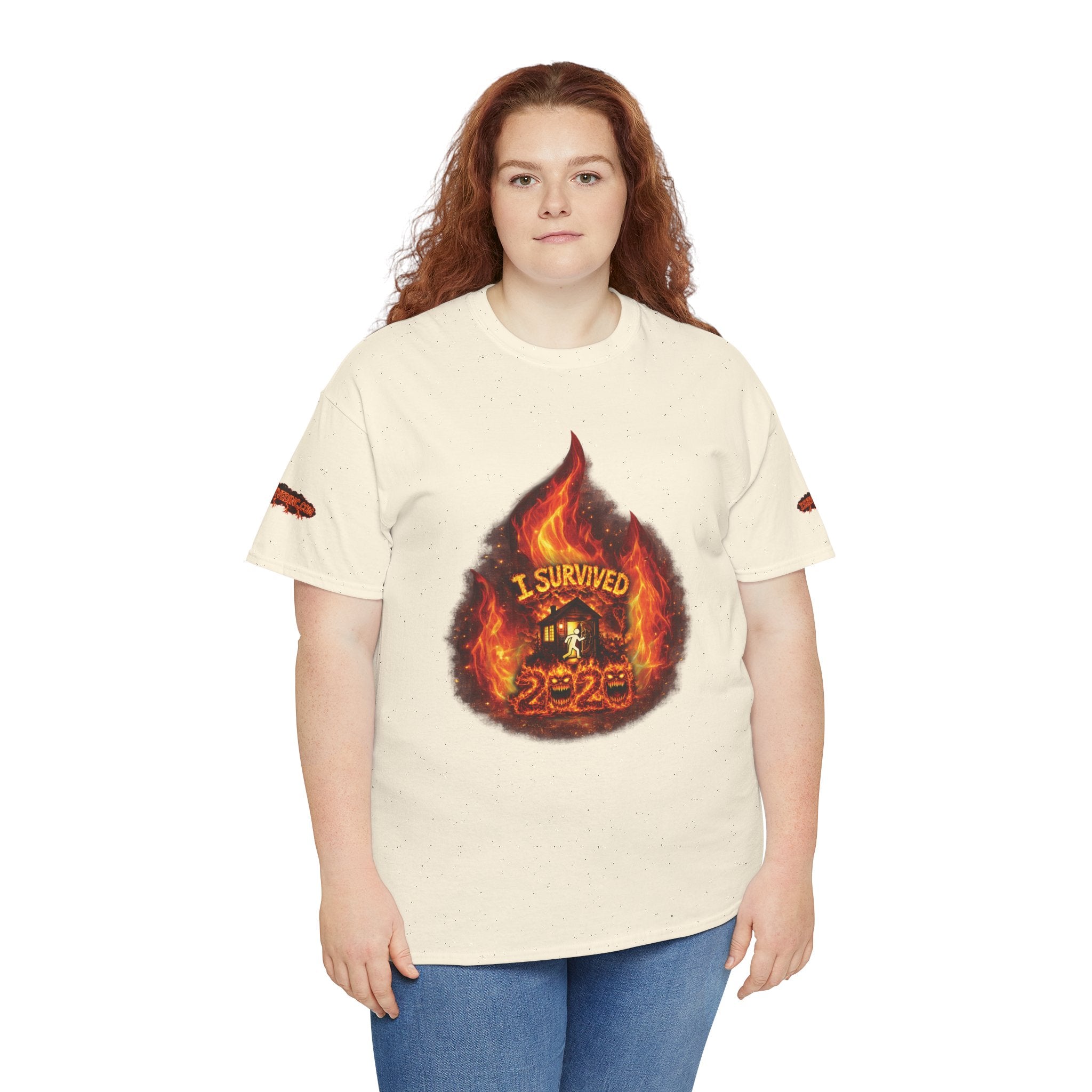 I Survived 2020 — Director's Cut S2:E3 "The California Wildfires" | Wildfire Edition Memorial Unisex Heavy Cotton Tee (SPECIAL EDITION)