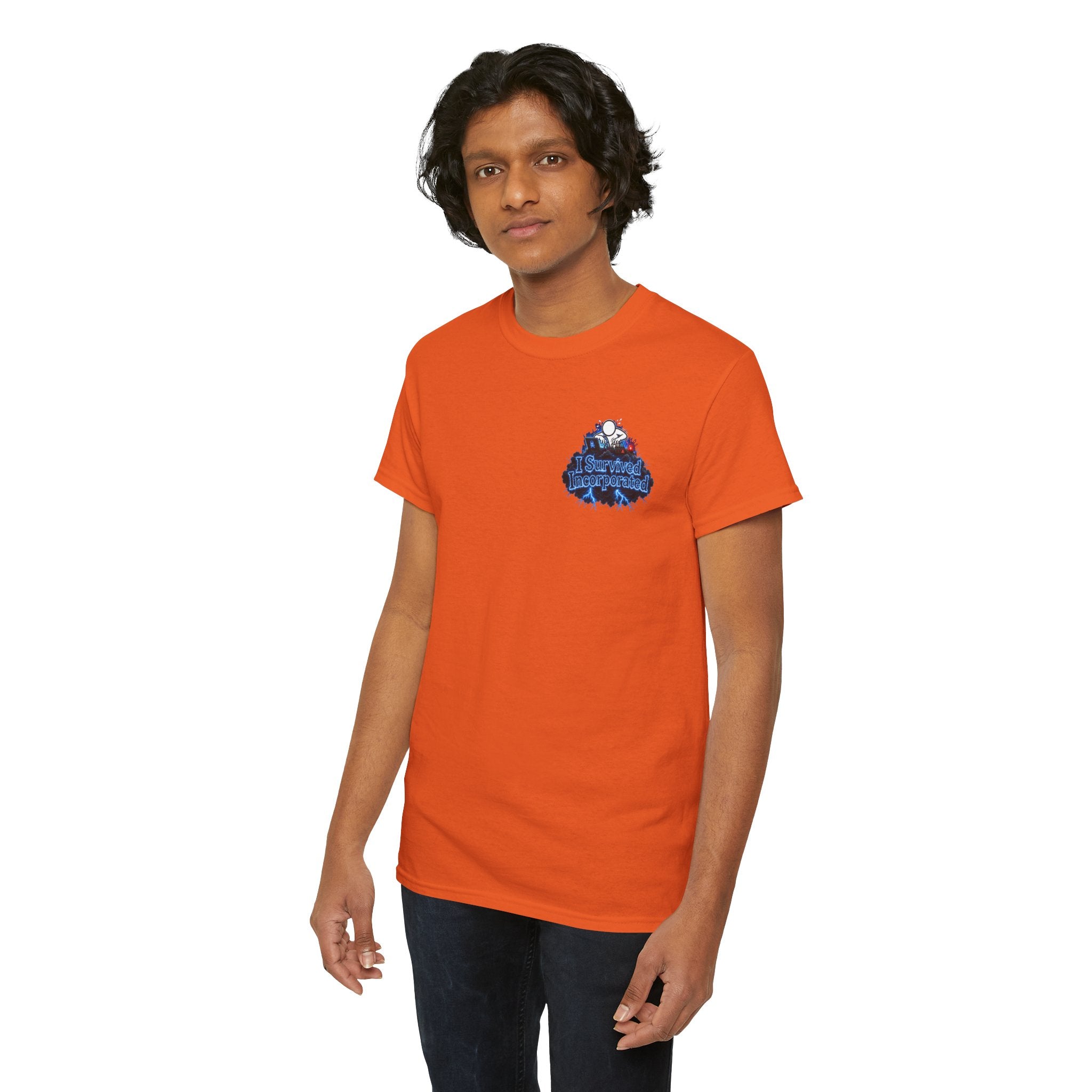 I Survived 2020 — "Please Stand By" Test Pattern Tee Lockdown Surveillance Edition Summer Exclusive Unisex Heavy Cotton Tee